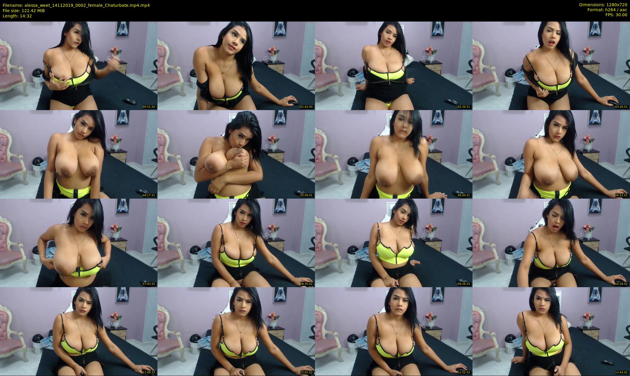 alessa_weet — 15 minute Chaturbate female cam show recording, 720p, Nov 14, 2019
