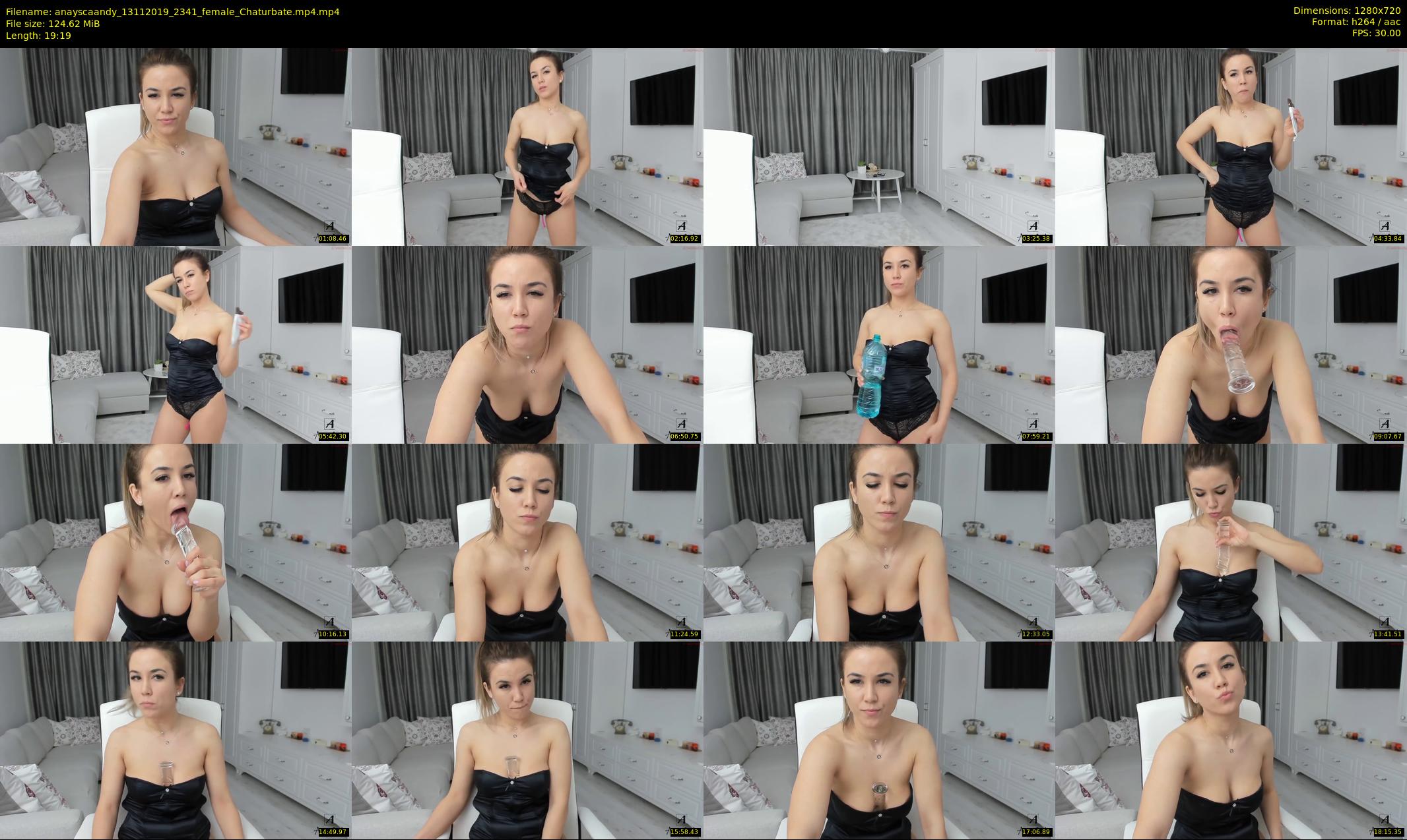 anayscaandy — 20 minute Chaturbate female cam show recording, 720p, Nov 13, 2019