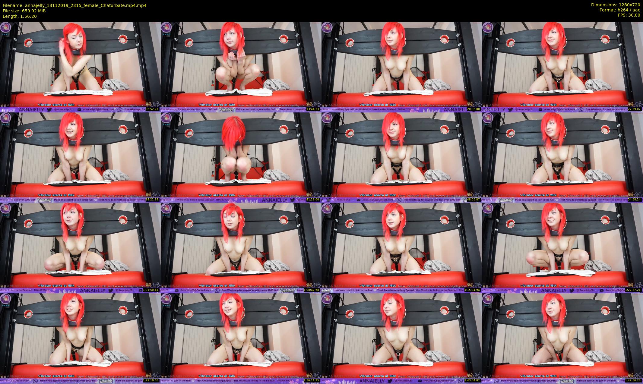 annajelly — 117 minute Chaturbate couple cam show recording, 720p, Nov 13, 2019