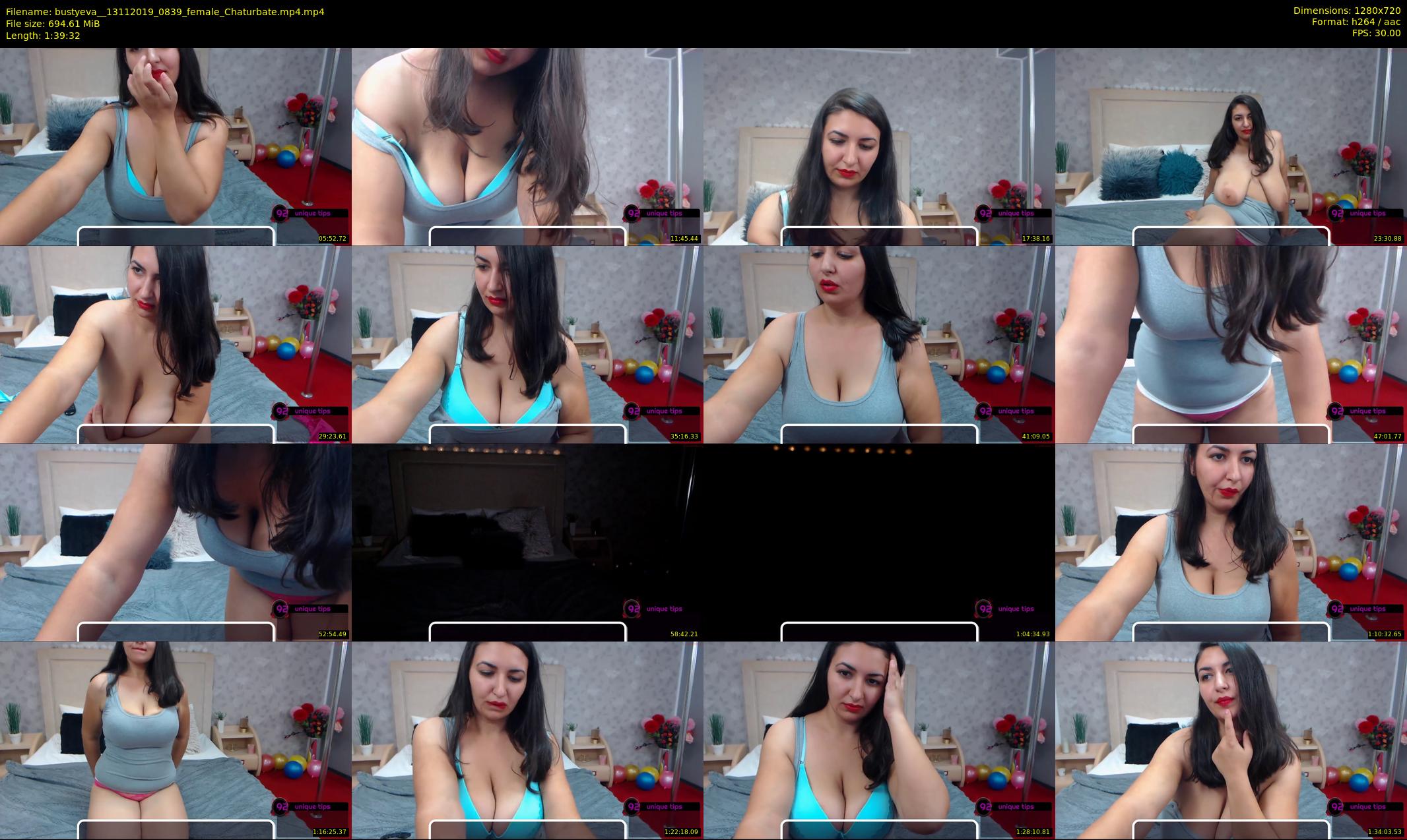 bustyeva_ — 100 minute Chaturbate female cam show recording, 720p, Nov 13, 2019