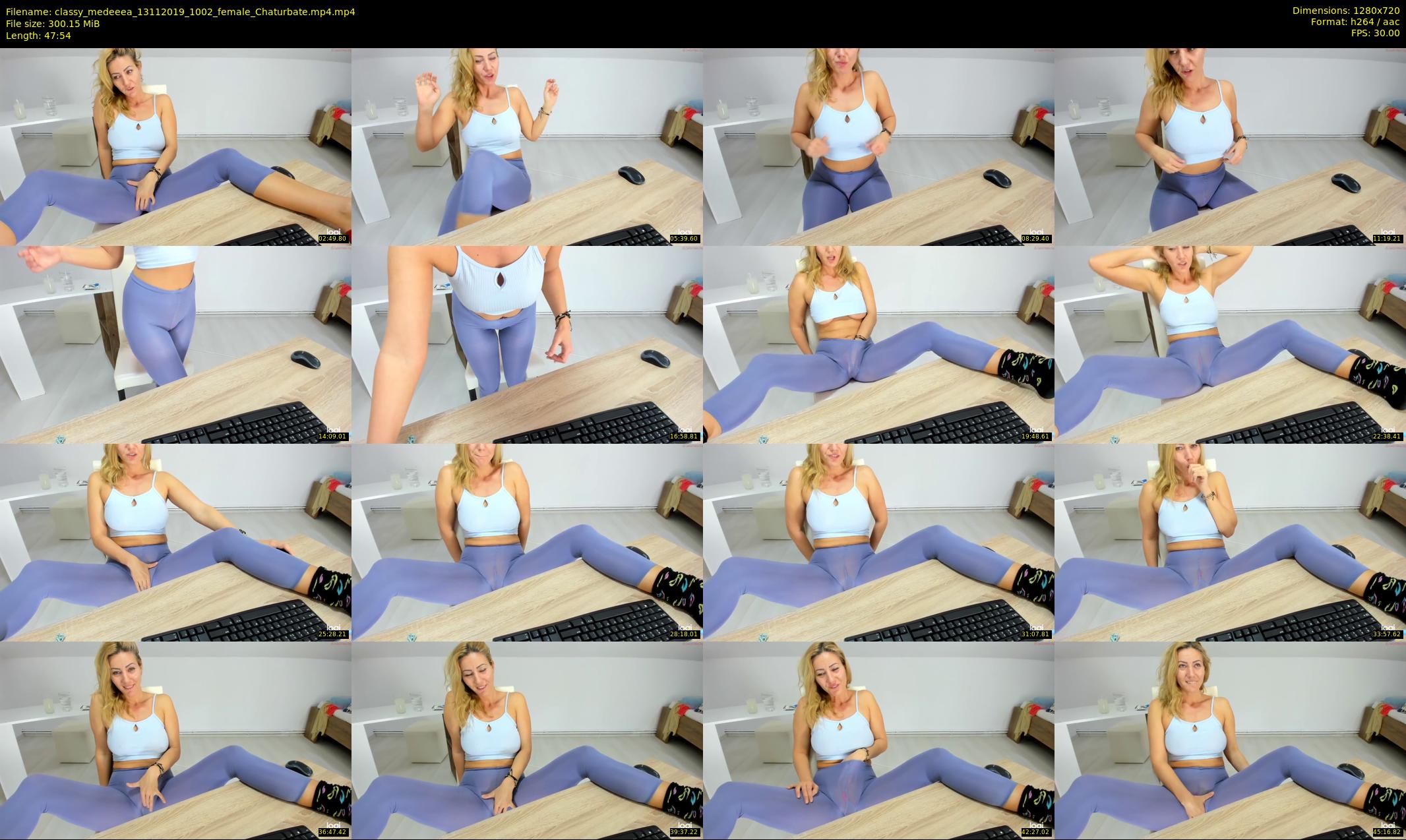 classy_medeeea — 48 minute Chaturbate female cam show recording, 720p, Nov 13, 2019