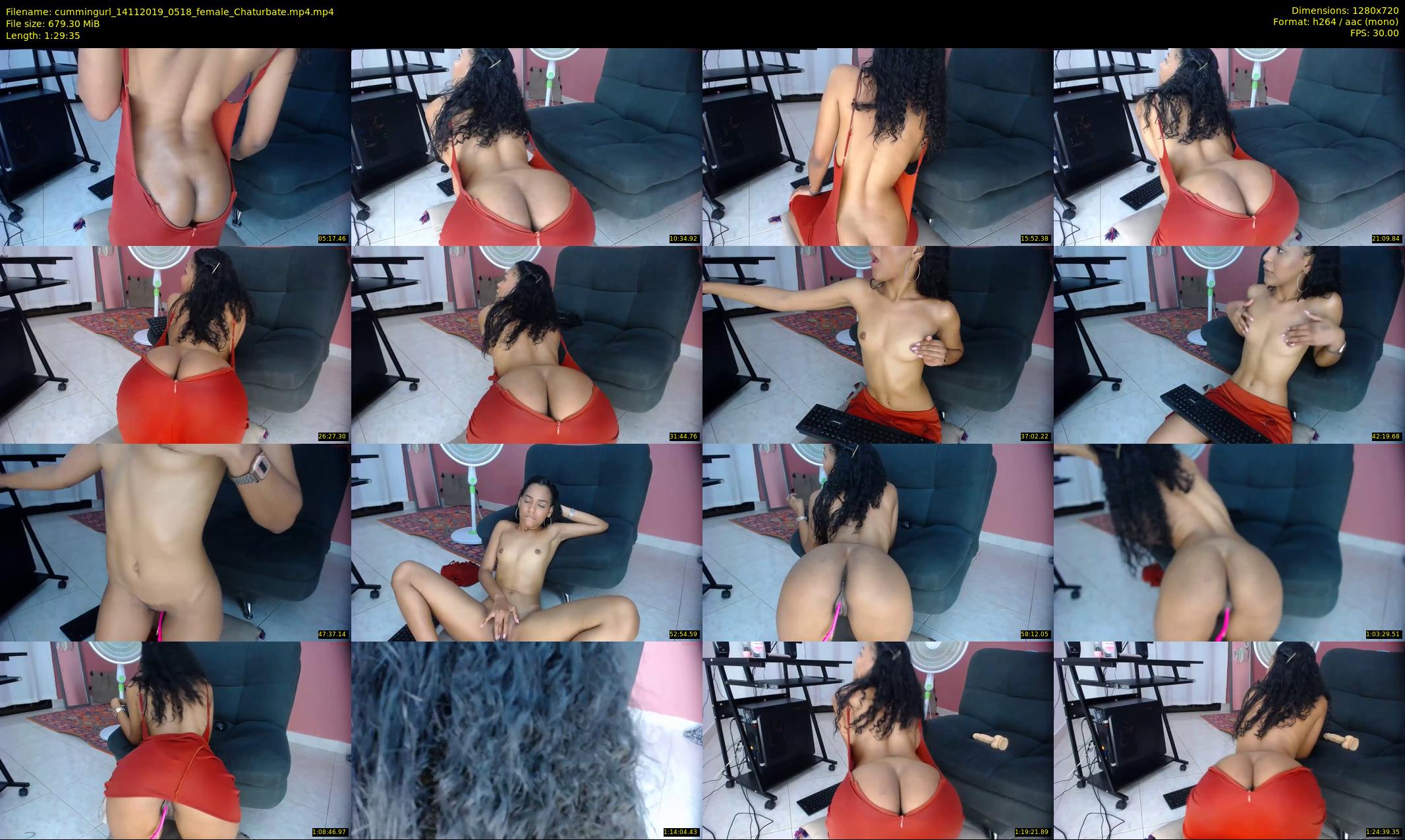 cummingurl — 90 minute Chaturbate couple cam show recording, 720p, Nov 14, 2019