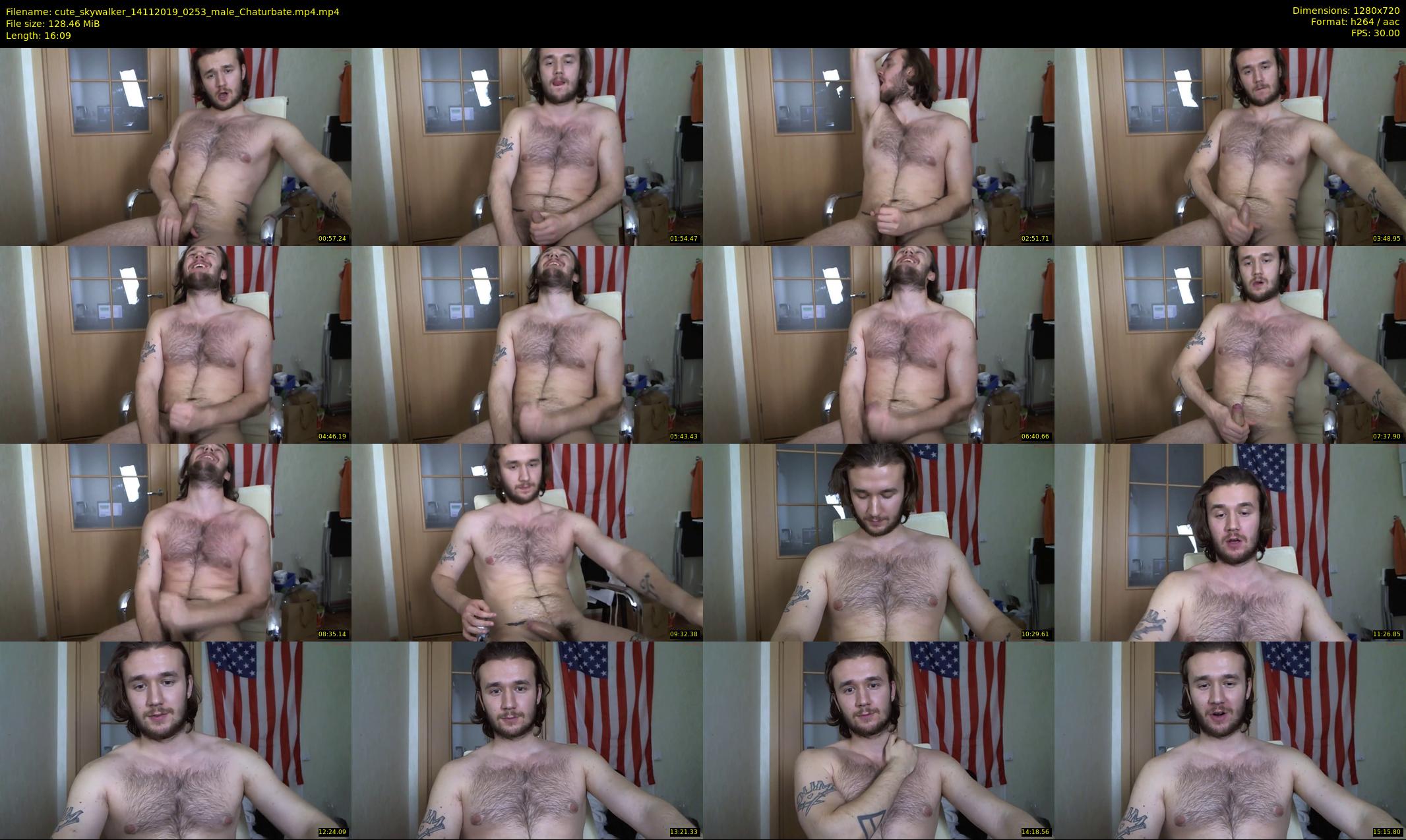 cute_skywalker — 17 minute Chaturbate male cam show recording, 720p, Nov 14, 2019