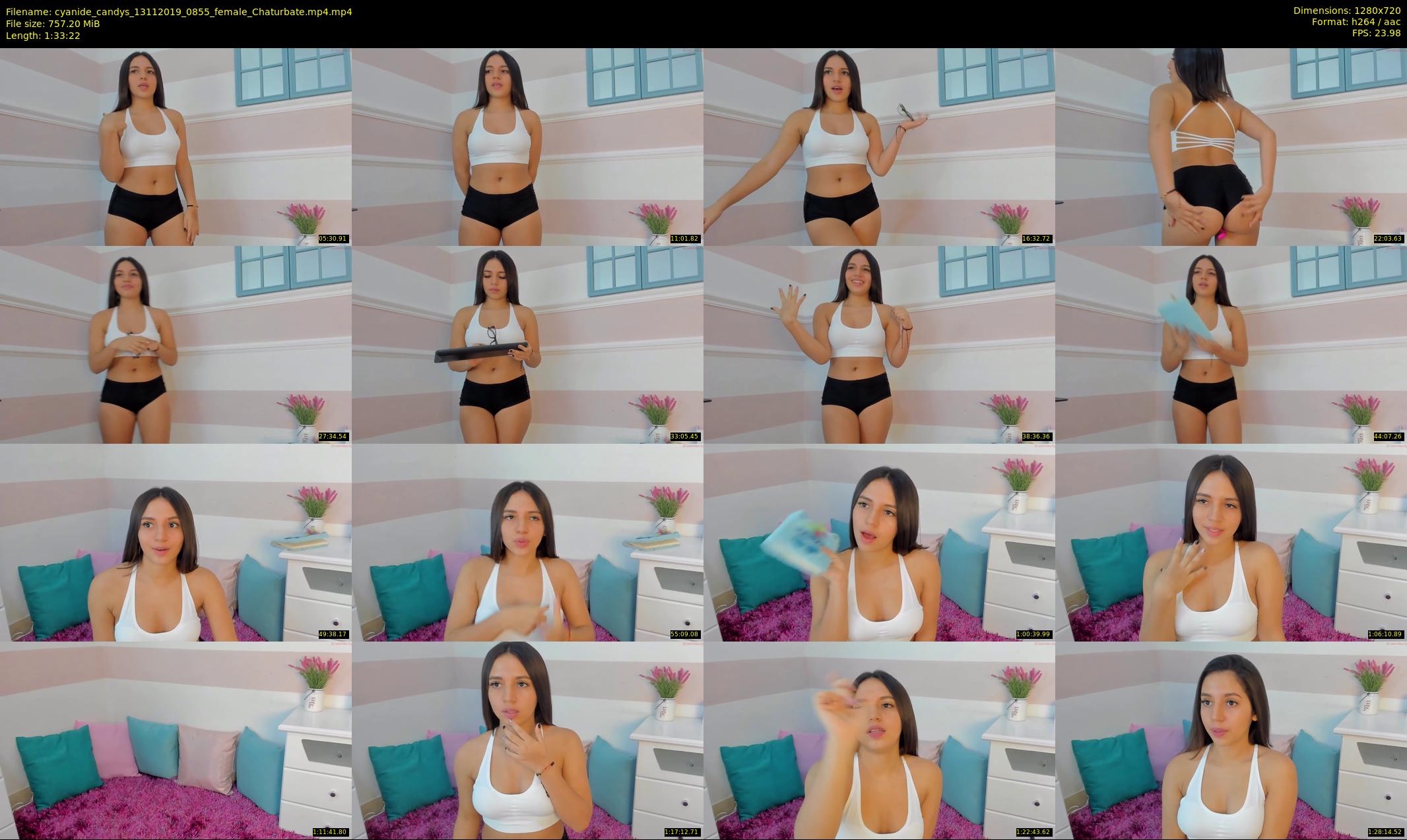 cyanide_candys — 94 minute Chaturbate female cam show recording, 720p, Nov 13, 2019
