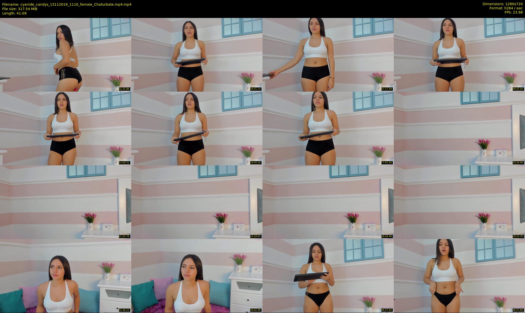 cyanide_candys — 42 minute Chaturbate female cam show recording, 720p, Nov 13, 2019