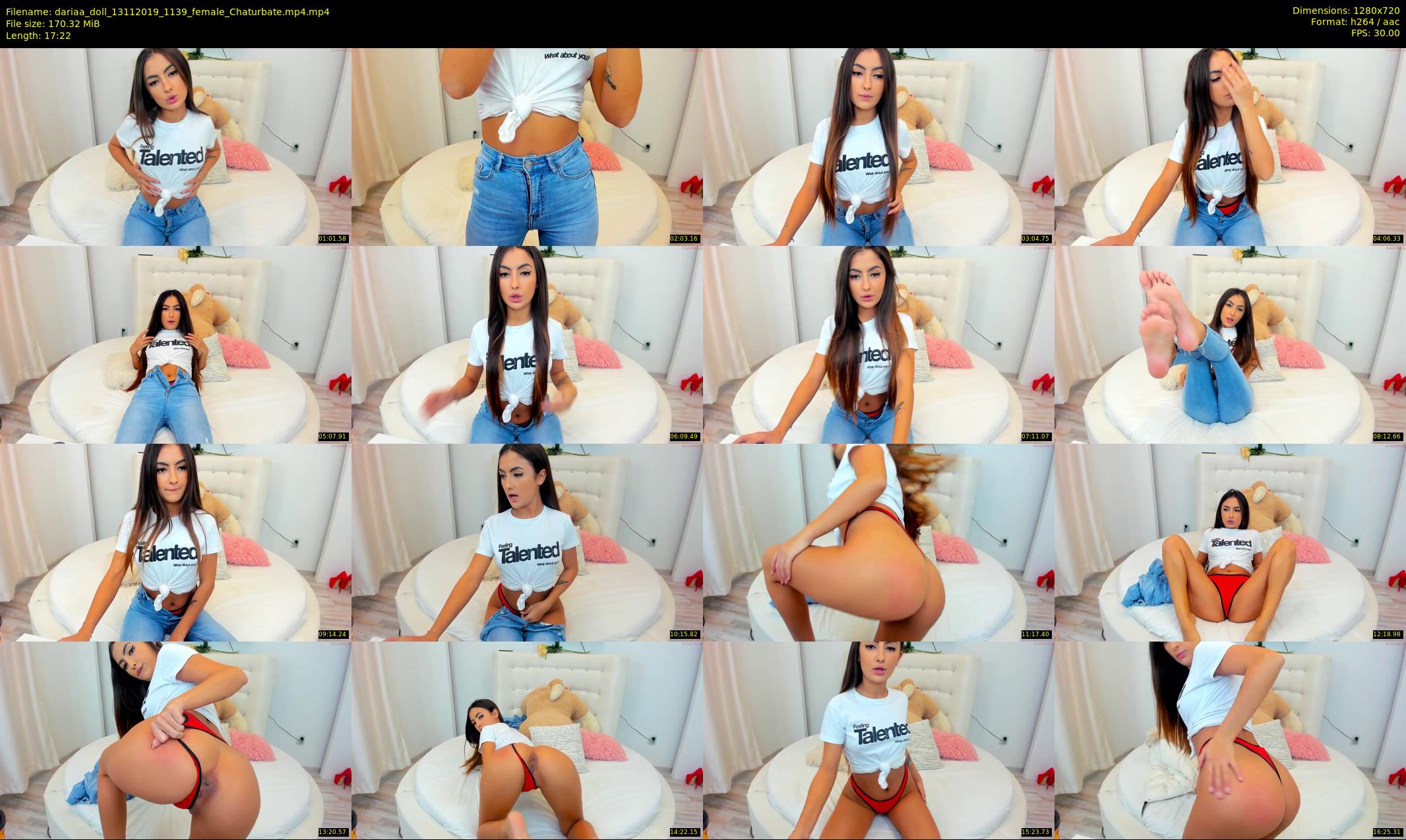 dariaa_doll — 18 minute Chaturbate female cam show recording, 720p, Nov 13, 2019