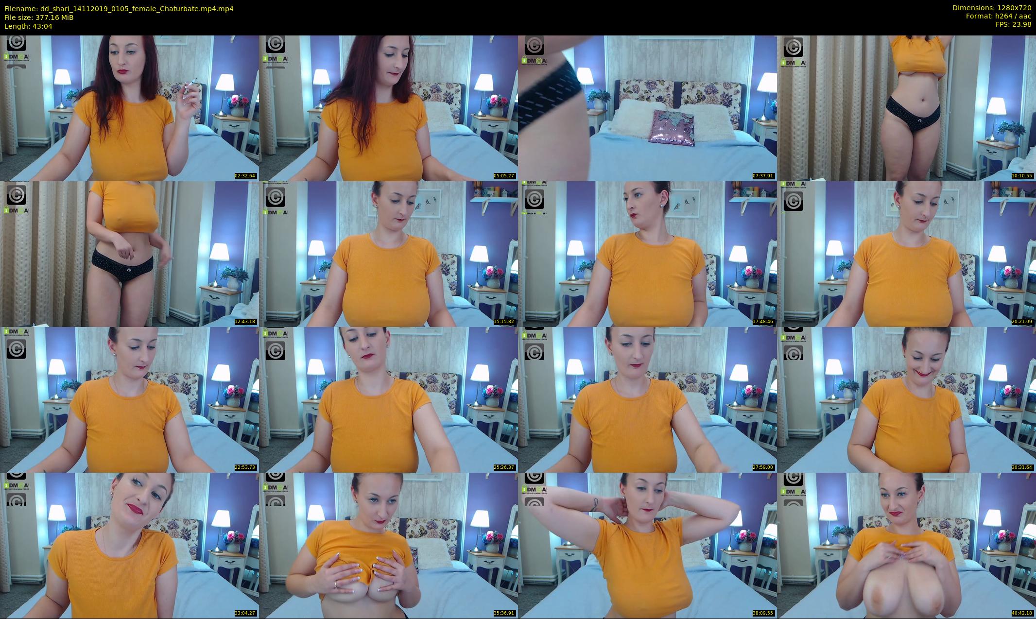 dd_shari — 44 minute Chaturbate female cam show recording, 720p, Nov 14, 2019