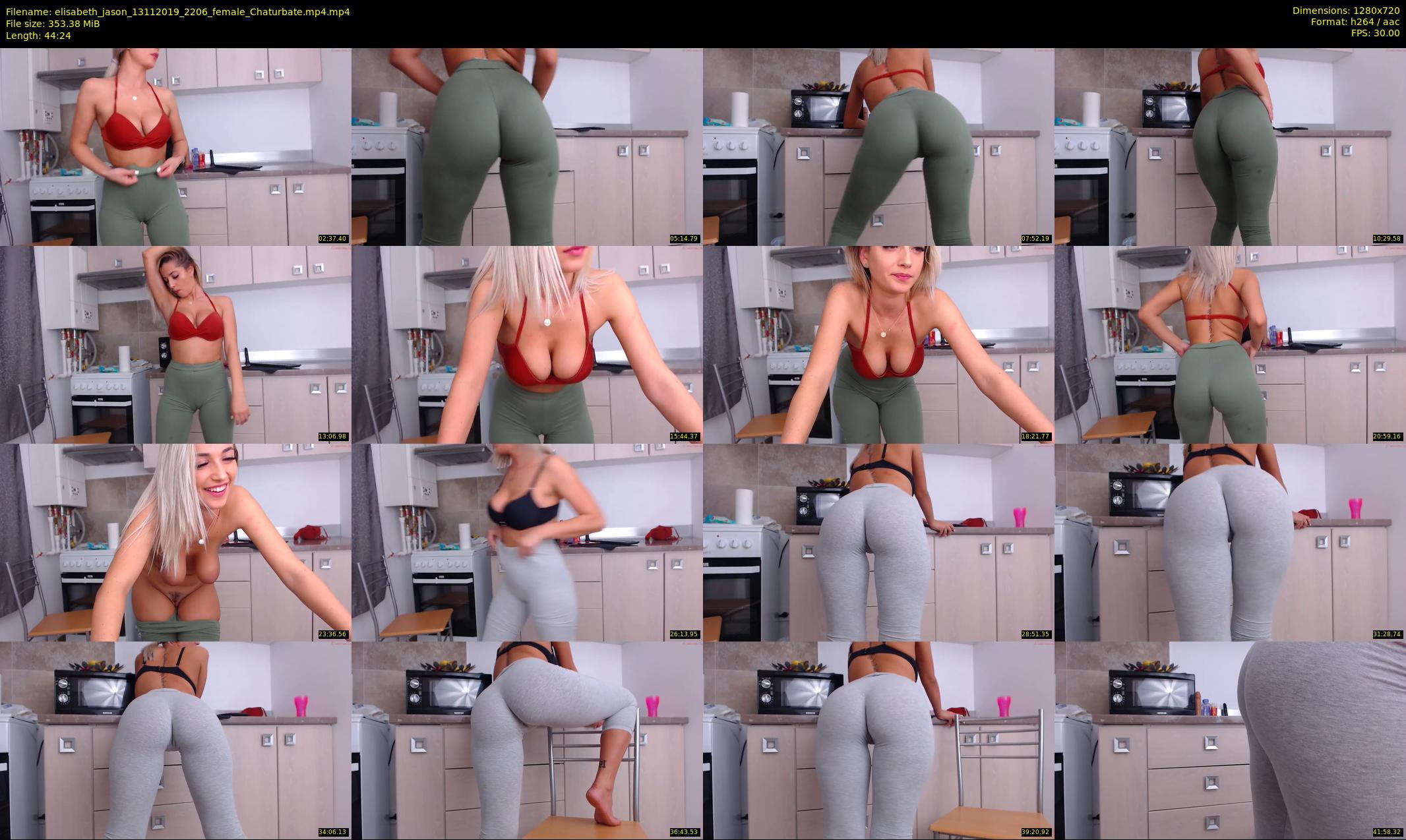 elisabeth_jason — 45 minute Chaturbate couple cam show recording, 720p, Nov 13, 2019