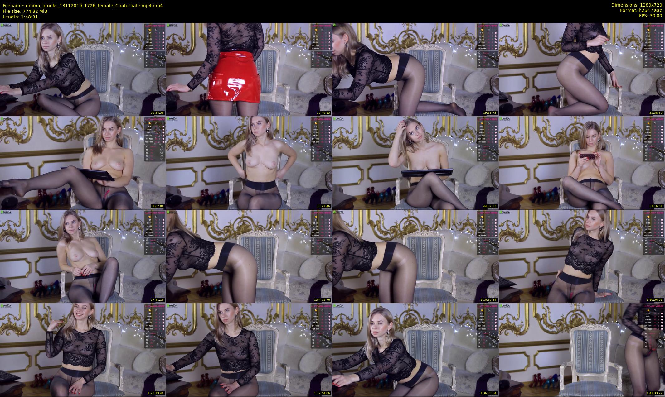 emma_brooks — 109 minute Chaturbate female cam show recording, 720p, Nov 13, 2019