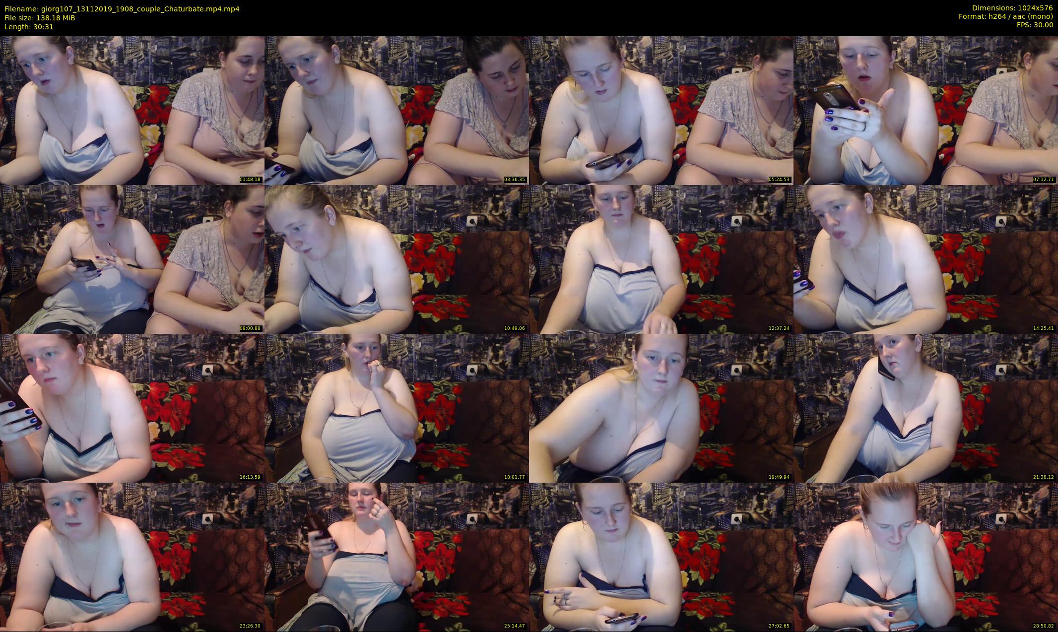 giorg107 — 31 minute Chaturbate couple cam show recording, 480p, Nov 13, 2019