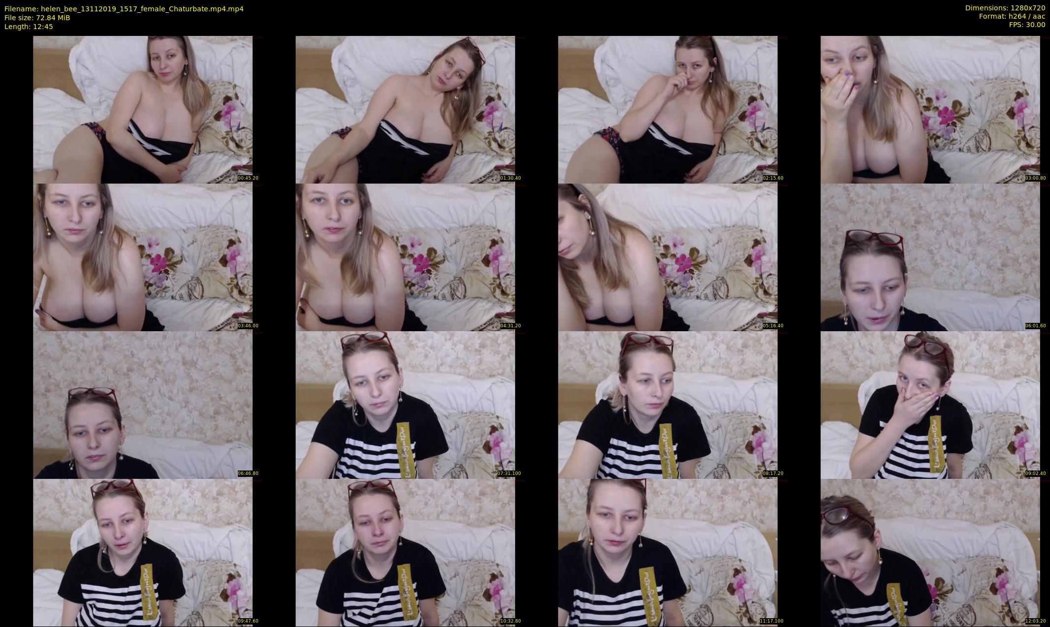helen_bee — 13 minute Chaturbate female cam show recording, 720p, Nov 13, 2019