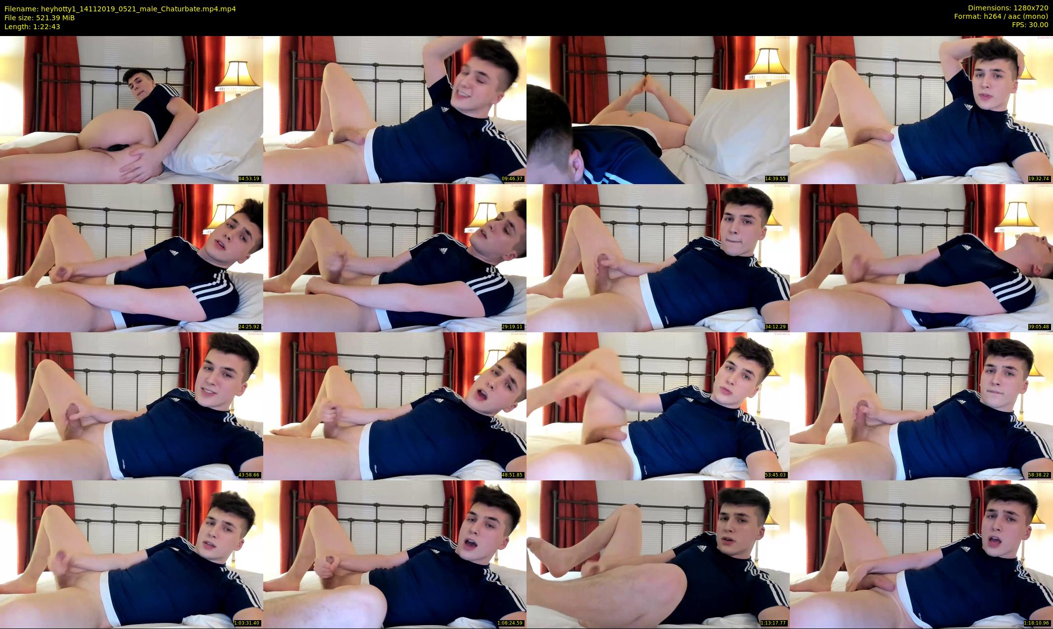 heyhotty1 — 83 minute Chaturbate male cam show recording, 720p, Nov 14, 2019