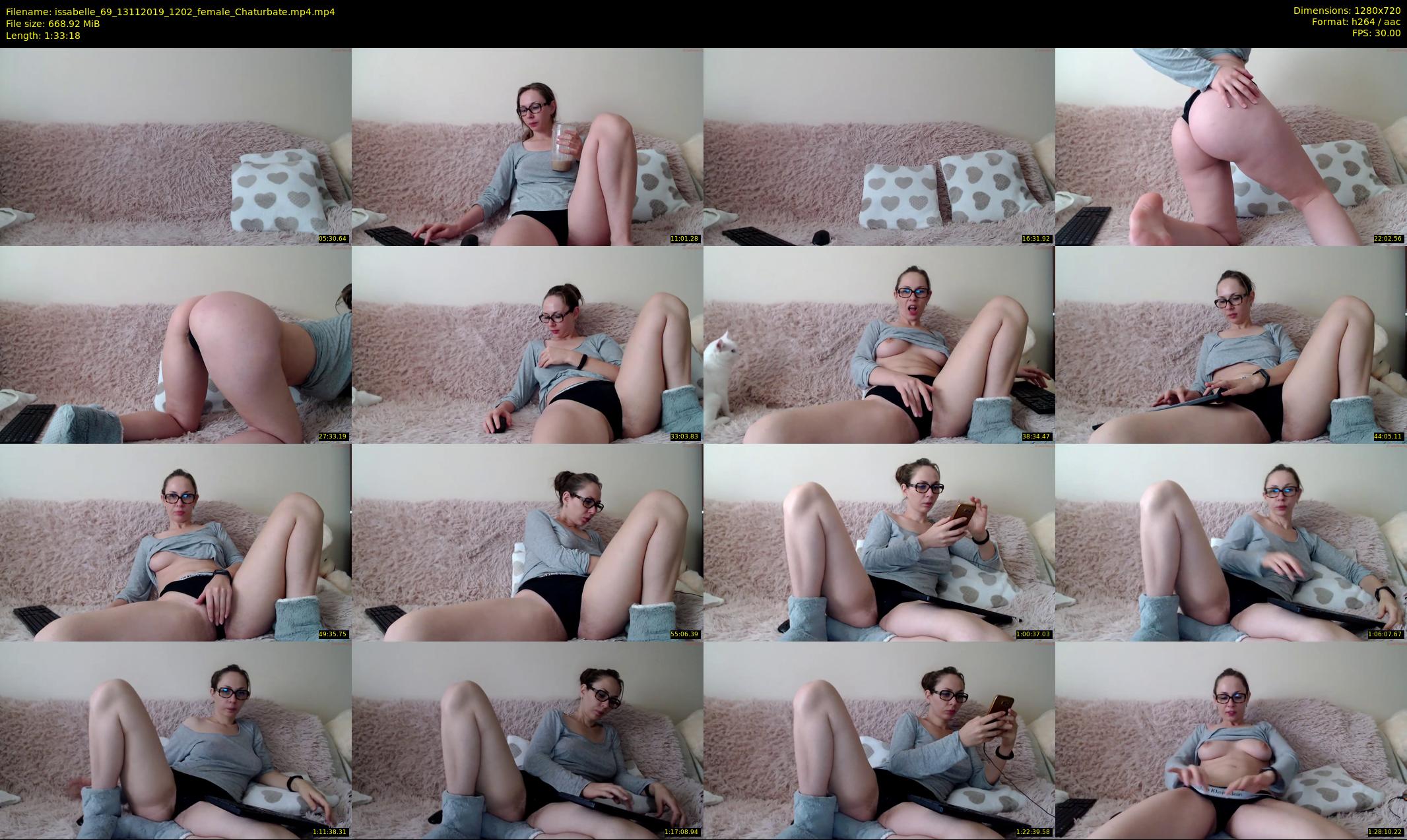 issabelle_69 — 94 minute Chaturbate couple cam show recording, 720p, Nov 13, 2019