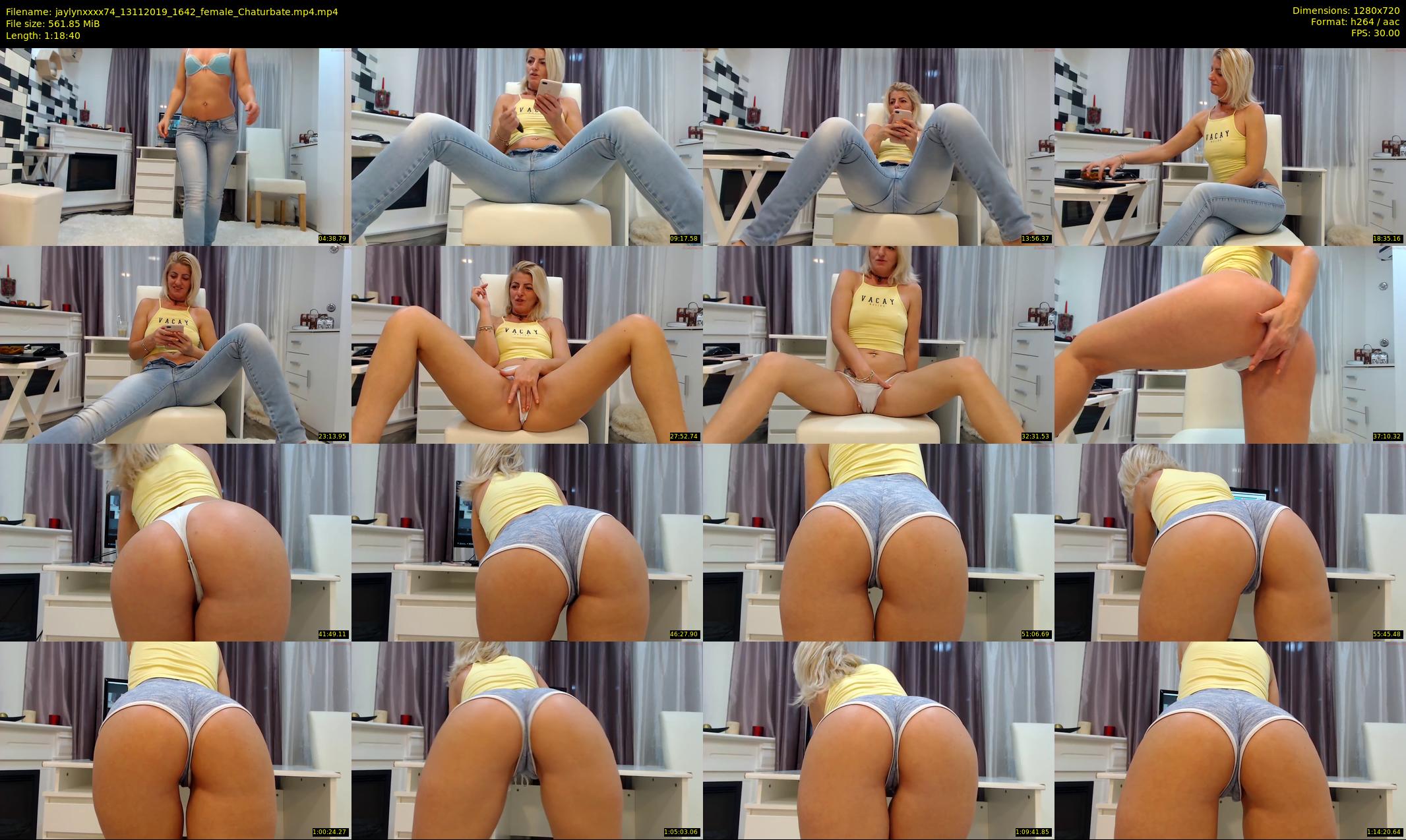 jaylynxxxx74 — 79 minute Chaturbate female cam show recording, 720p, Nov 13, 2019