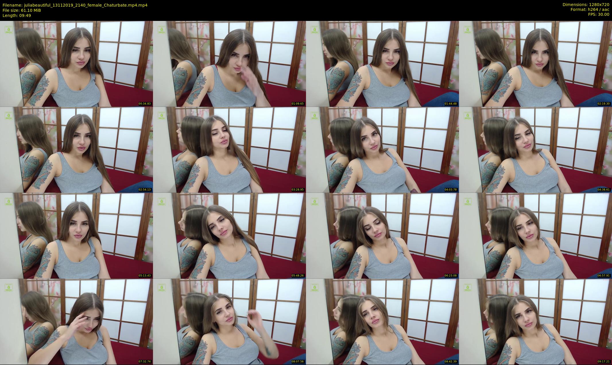 juliabeautiful — 10 minute Chaturbate female cam show recording, 720p, Nov 13, 2019