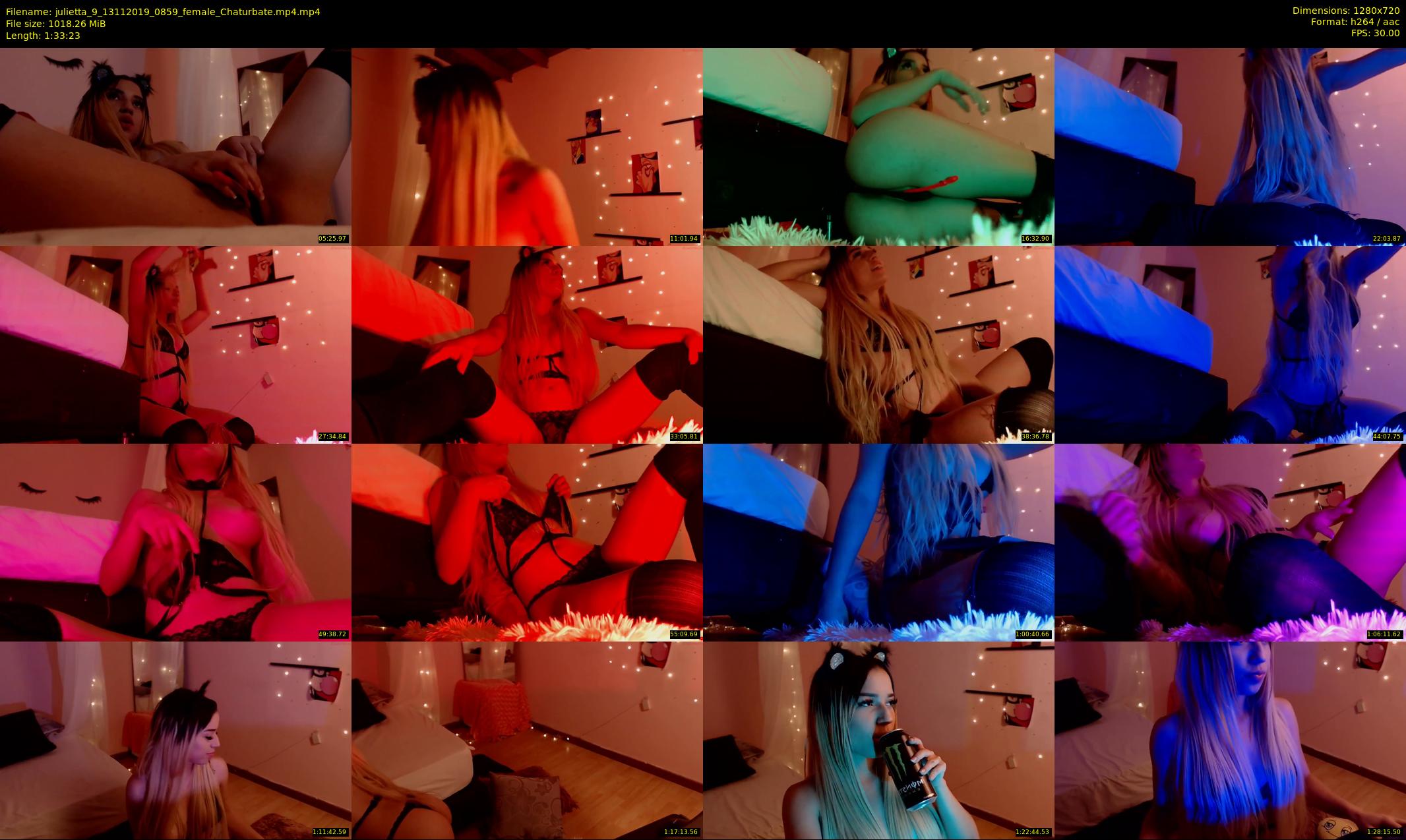 julietta_9 — 94 minute Chaturbate female cam show recording, 720p, Nov 13, 2019