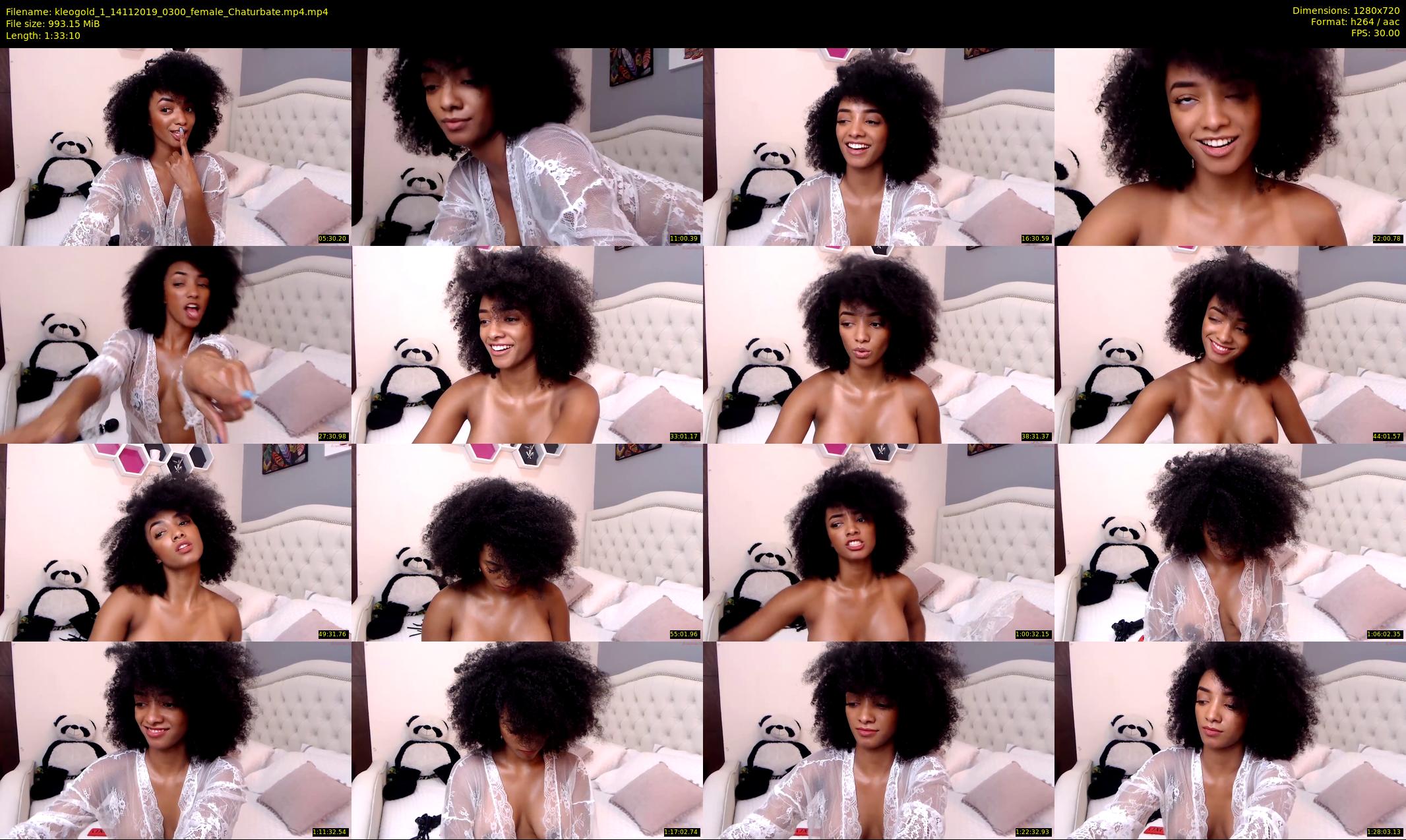 kleogold_1 — 94 minute Chaturbate female cam show recording, 720p, Nov 14, 2019