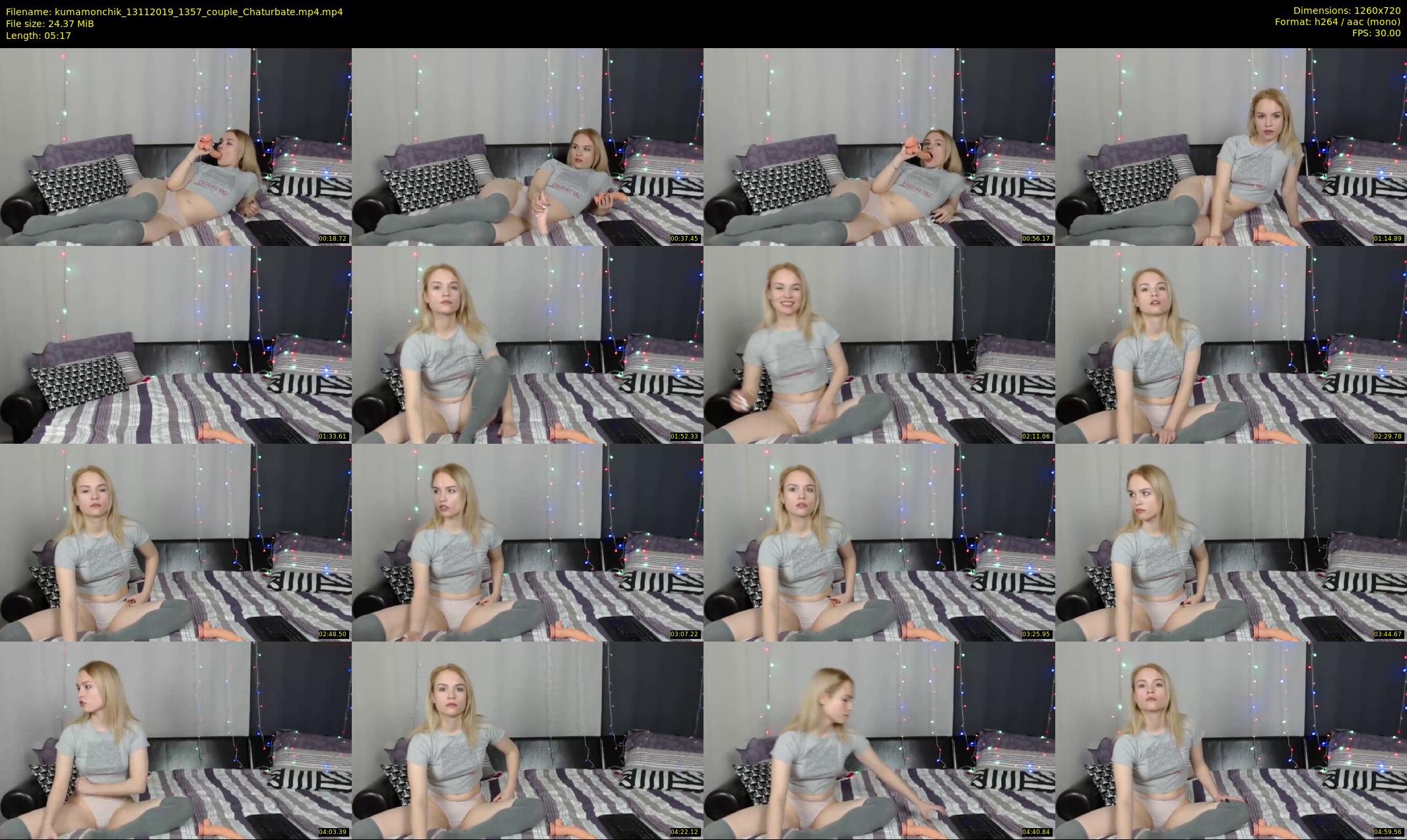 kumamonchik — 6 minute Chaturbate couple cam show recording, 720p, Nov 13, 2019