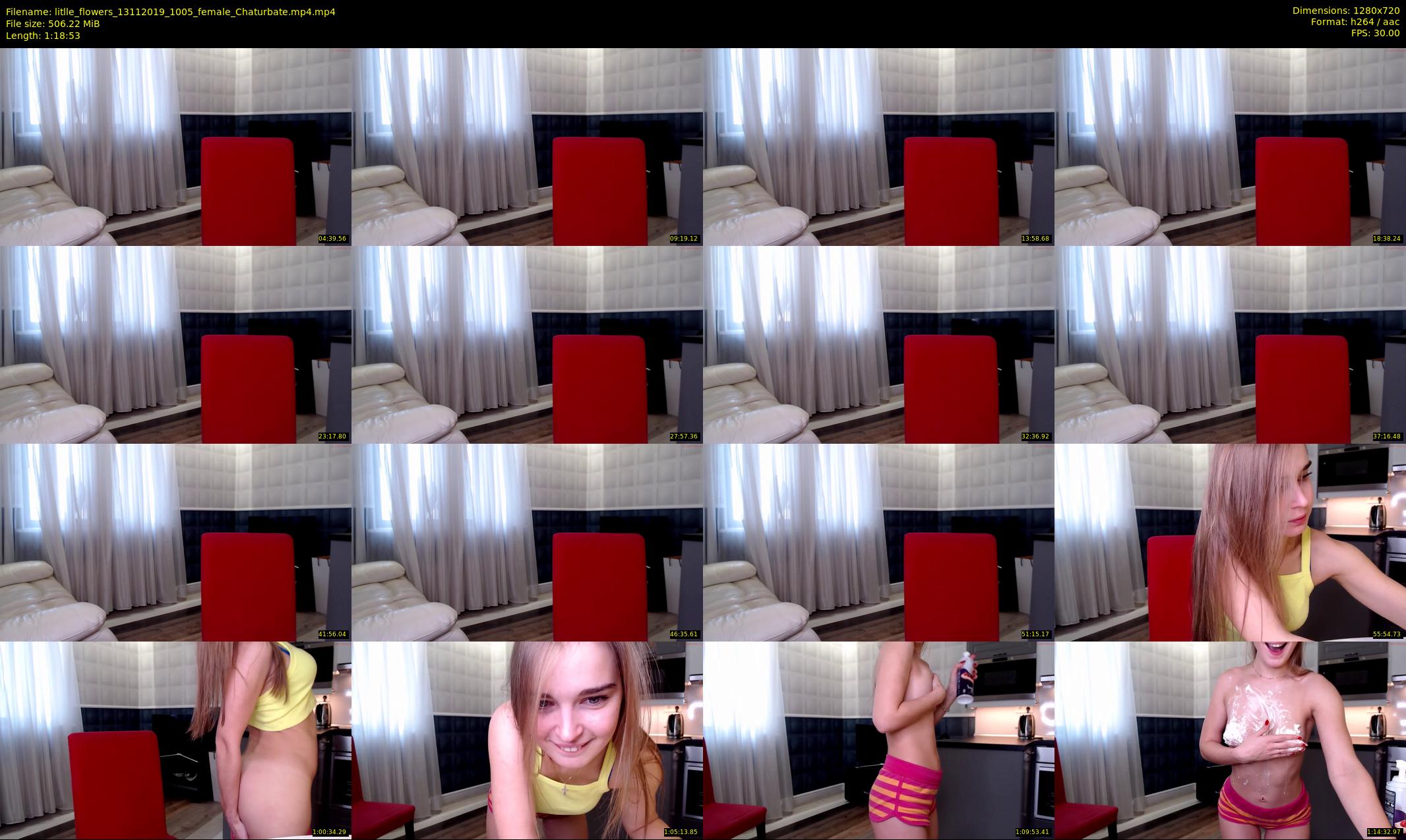 litlle_flowers — 79 minute Chaturbate female cam show recording, 720p, Nov 13, 2019