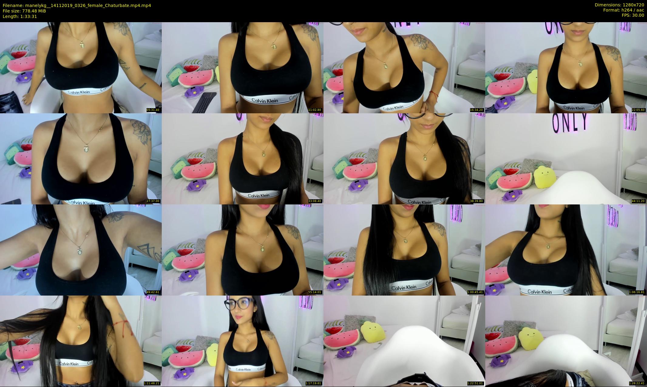 manelykg_ — 94 minute Chaturbate female cam show recording, 720p, Nov 14, 2019