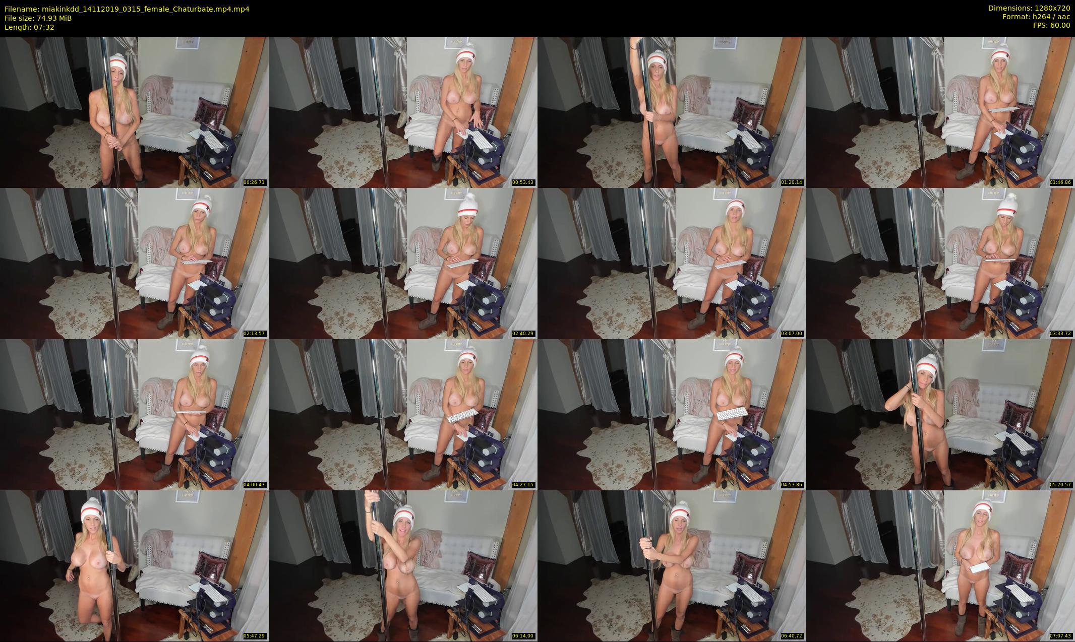 miakinkdd — 8 minute Chaturbate female cam show recording, 720p, Nov 14, 2019