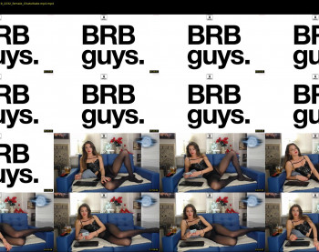 missclairdelune — 22 minute Chaturbate female cam show recording, 720p, Nov 13, 2019