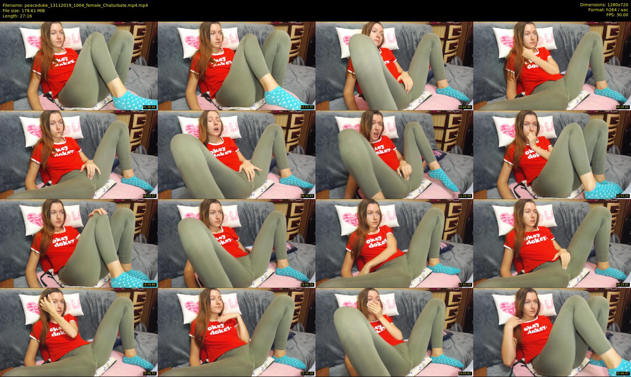 peaceduke — 28 minute Chaturbate female cam show recording, 720p, Nov 13, 2019