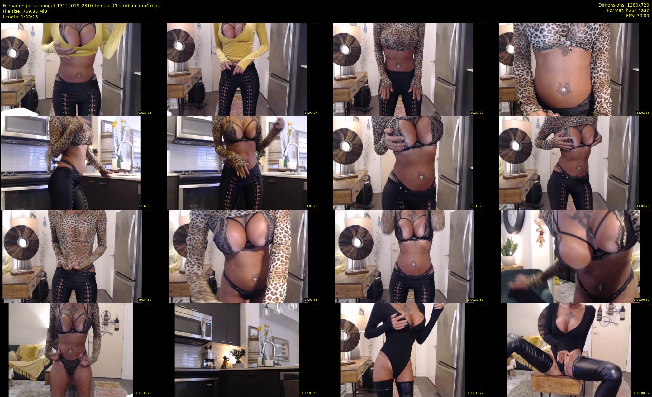 persianangel — 94 minute Chaturbate female cam show recording, 720p, Nov 13, 2019