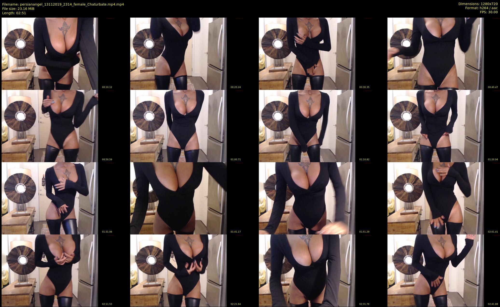 persianangel — 3 minute Chaturbate female cam show recording, 720p, Nov 13, 2019