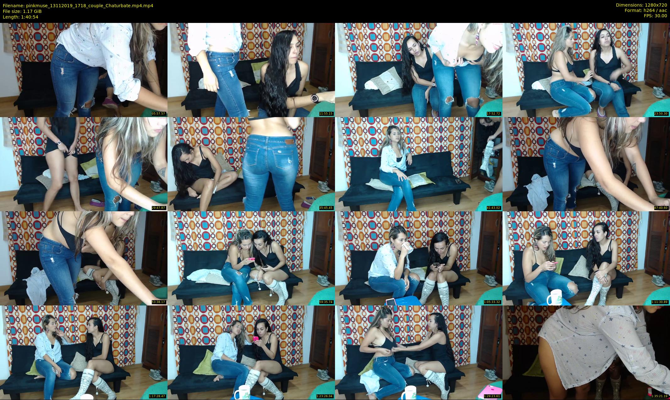 pinkmuse — 101 minute Chaturbate couple cam show recording, 720p, Nov 13, 2019