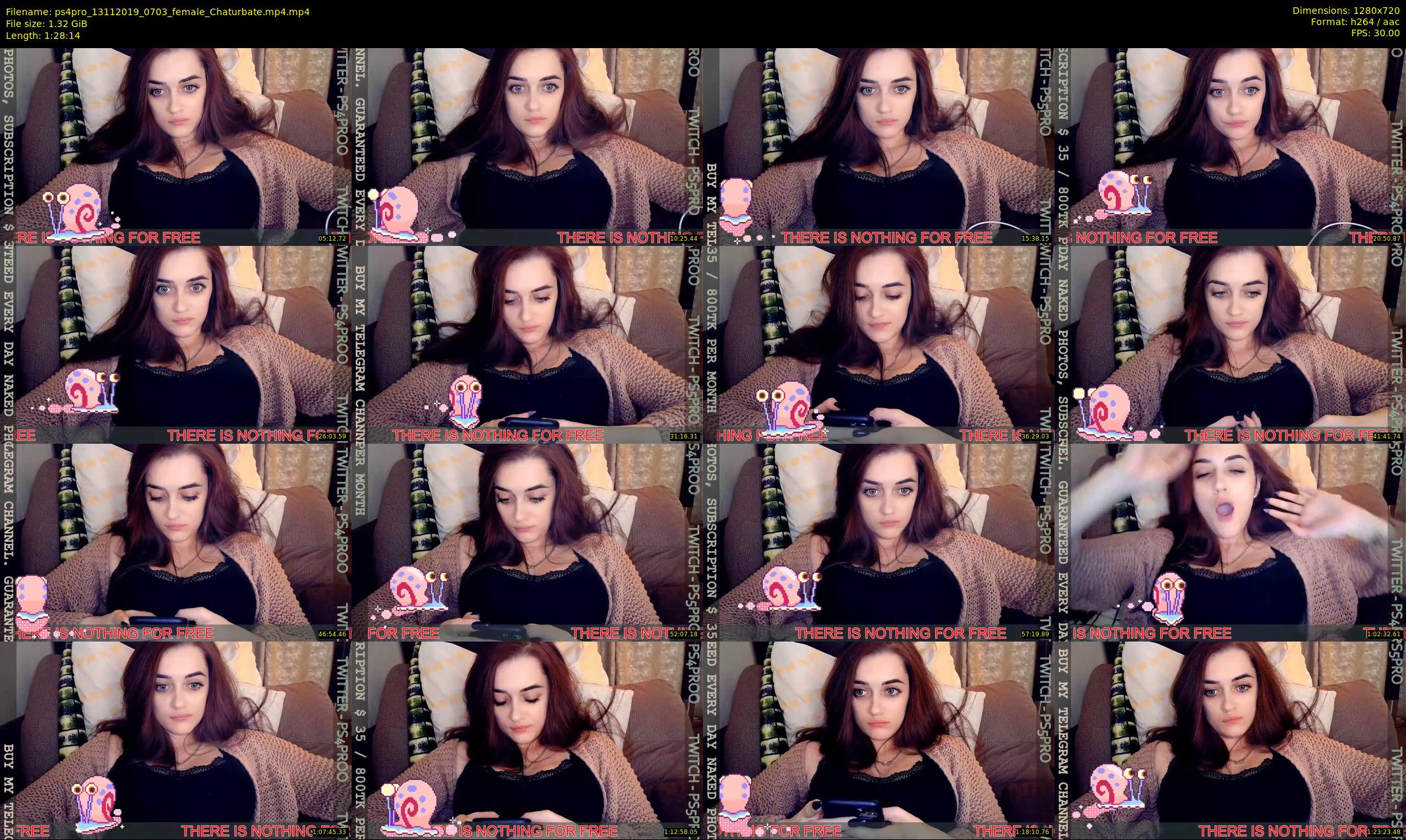 ps4pro — 89 minute Chaturbate female cam show recording, 720p, Nov 13, 2019