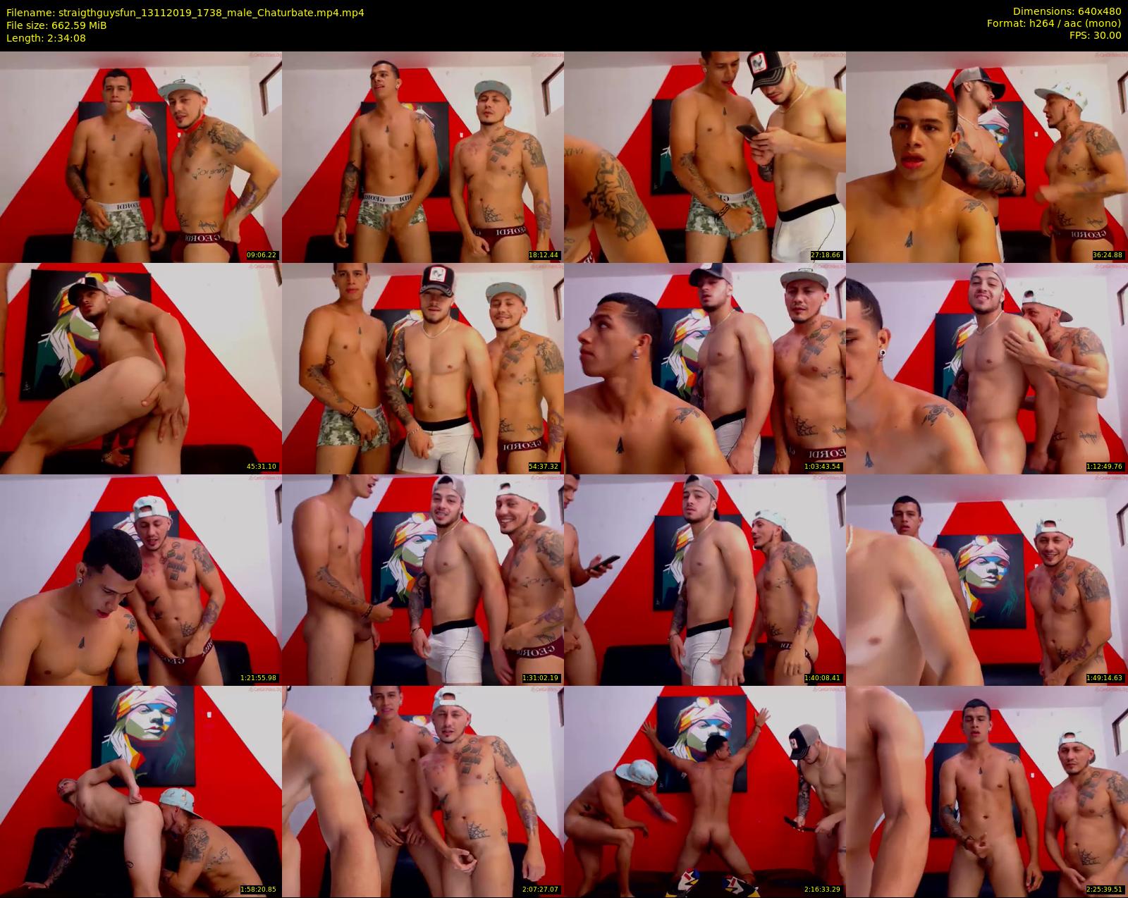 straigthguysfun — 155 minute Chaturbate male cam show recording, 480p, Nov 13, 2019