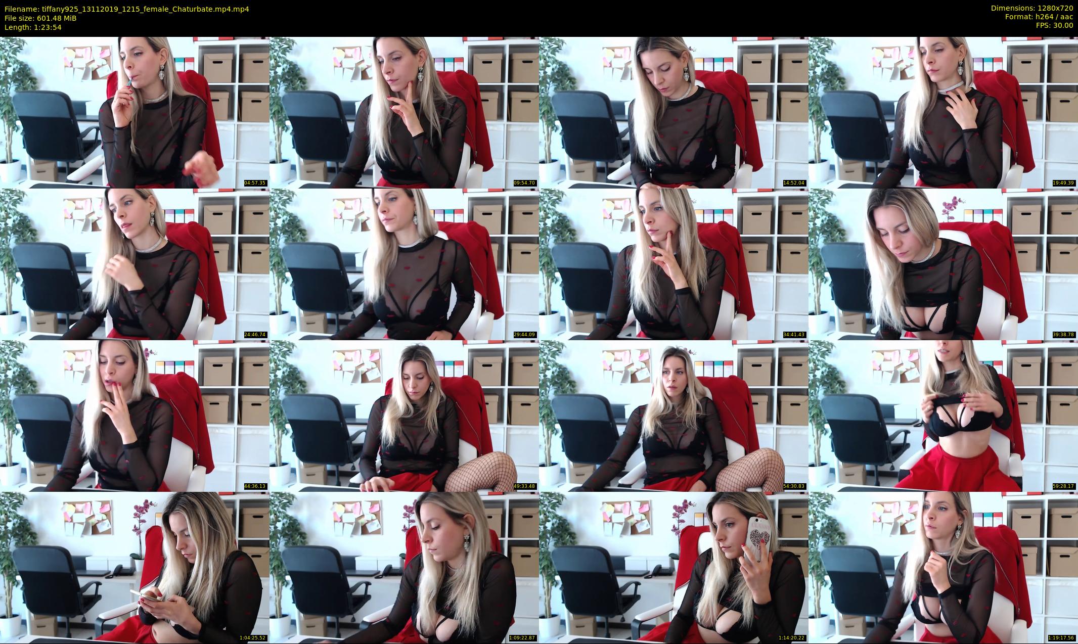 tiffany925 — 84 minute Chaturbate female cam show recording, 720p, Nov 13, 2019