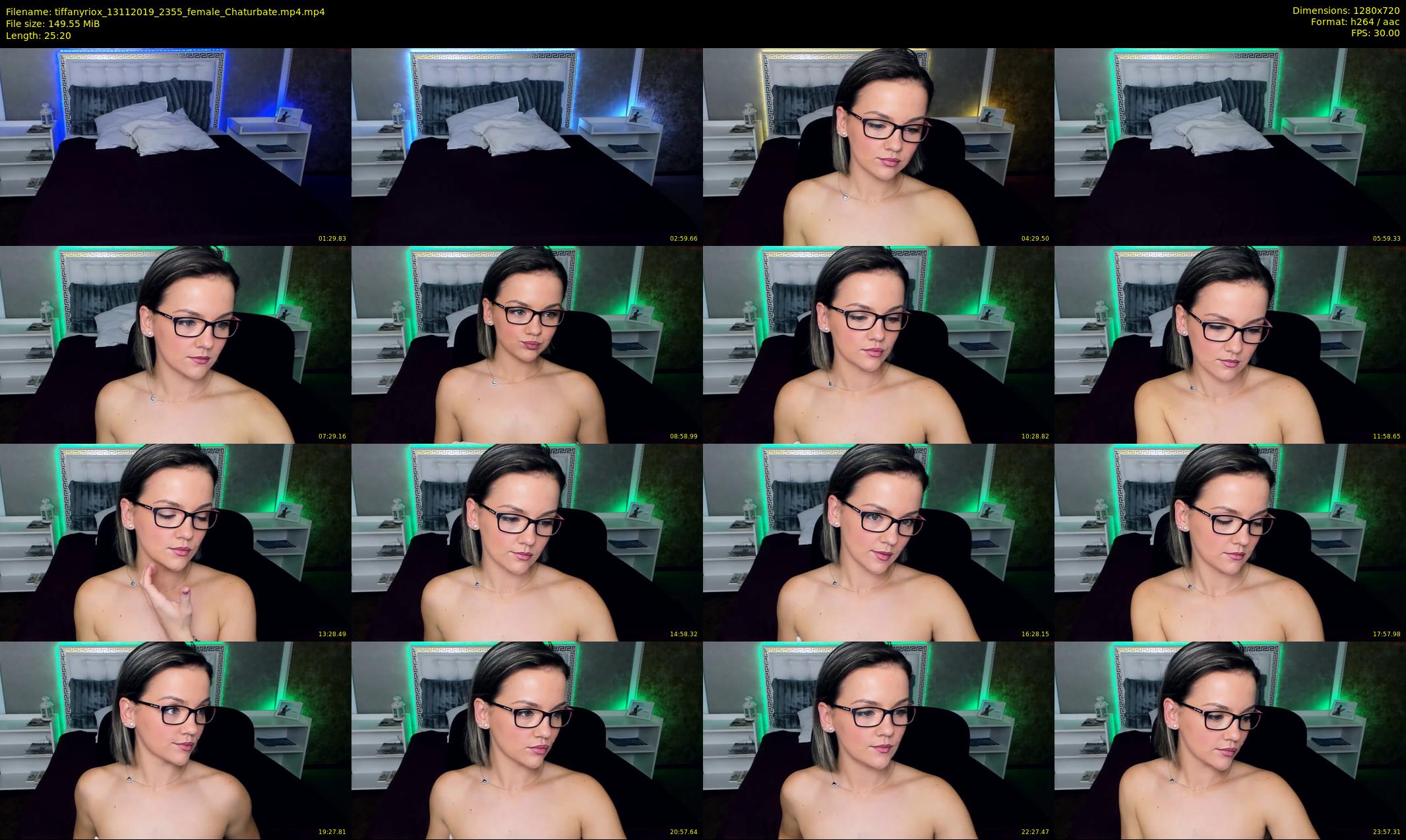 tiffanyriox — 26 minute Chaturbate female cam show recording, 720p, Nov 13, 2019