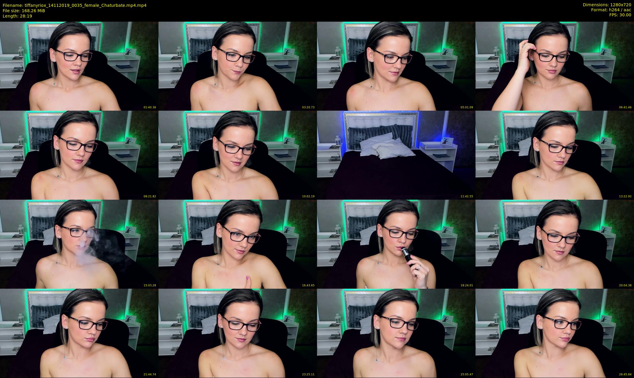 tiffanyriox — 29 minute Chaturbate female cam show recording, 720p, Nov 14, 2019