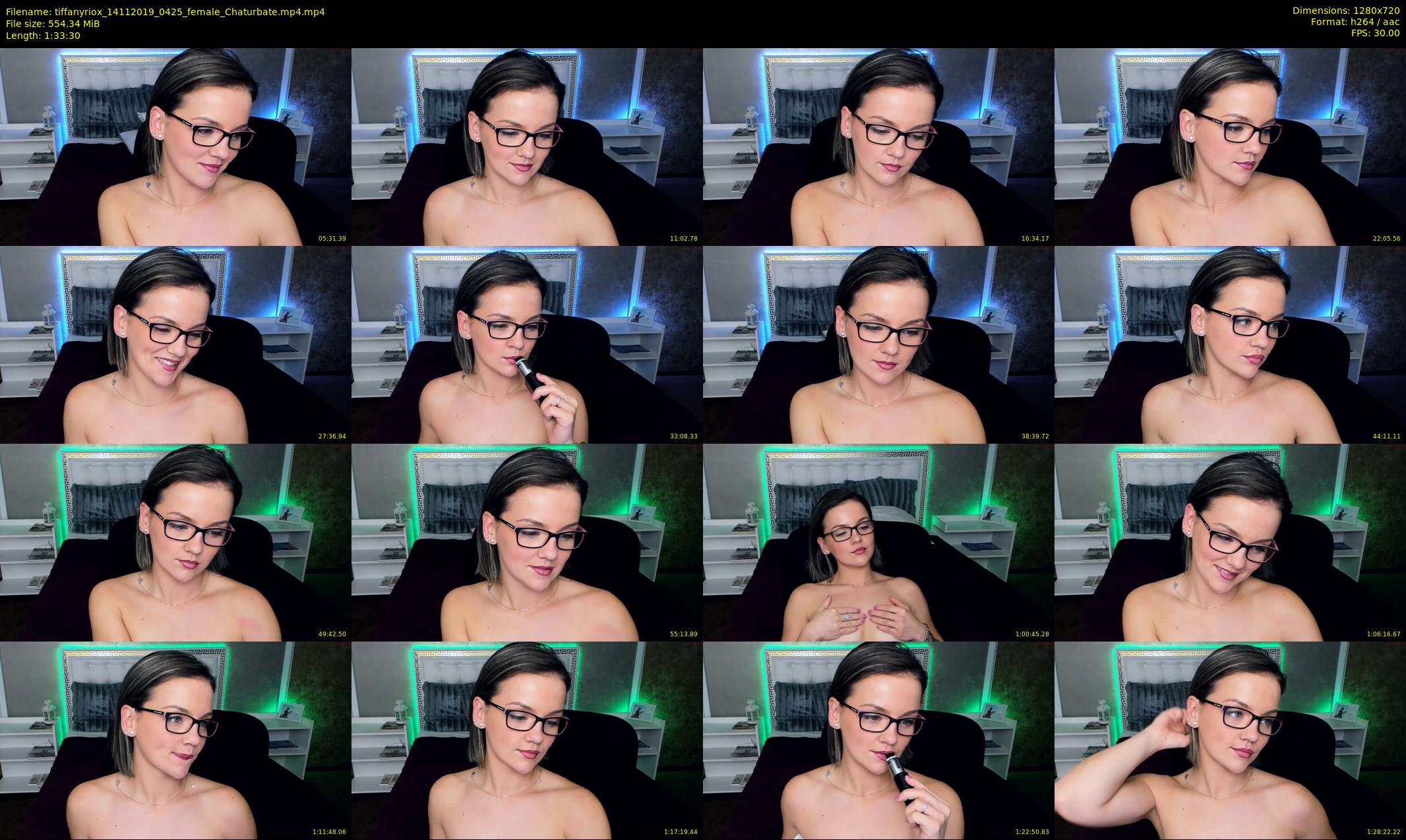 tiffanyriox — 94 minute Chaturbate female cam show recording, 720p, Nov 14, 2019