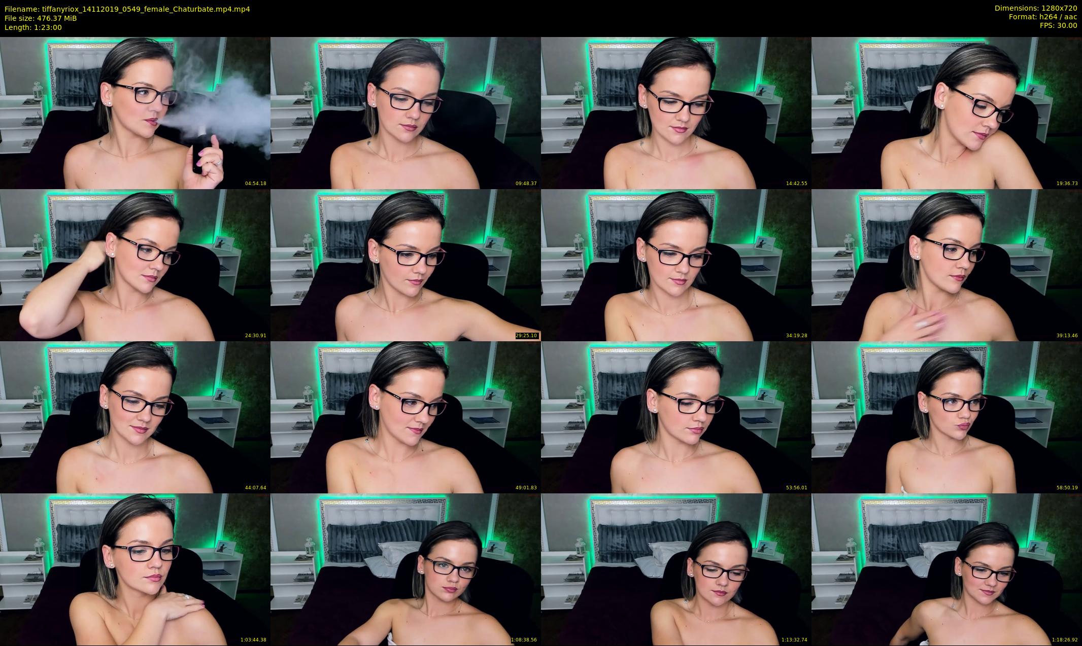 tiffanyriox — 83 minute Chaturbate female cam show recording, 720p, Nov 14, 2019