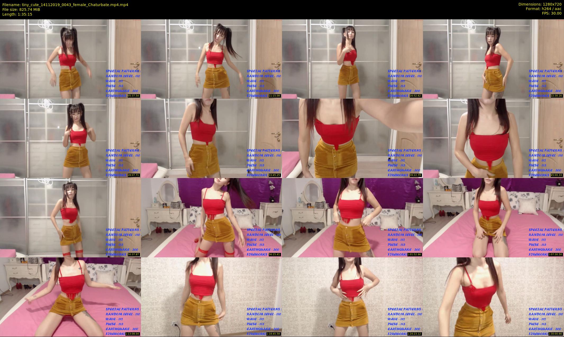 tiny_cute — 96 minute Chaturbate female cam show recording, 720p, Nov 14, 2019