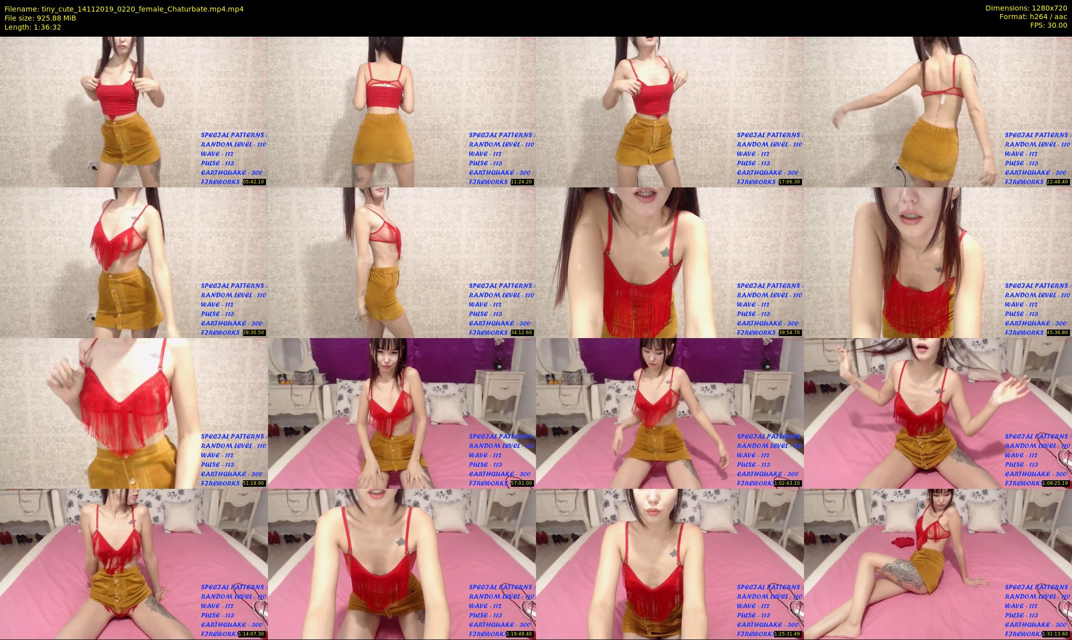 tiny_cute — 97 minute Chaturbate female cam show recording, 720p, Nov 14, 2019