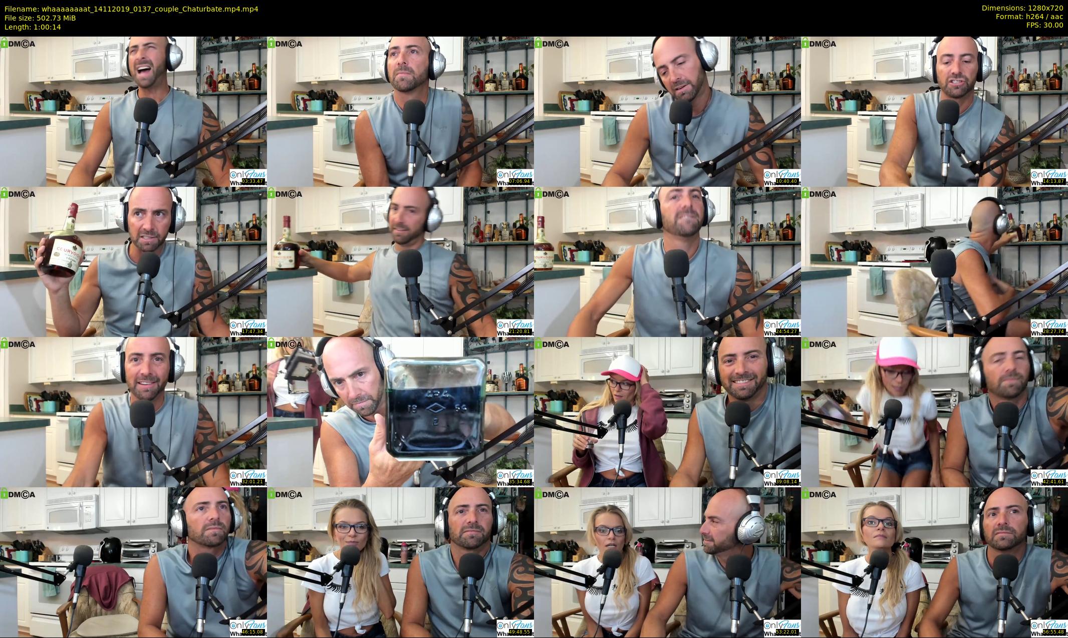 whaaaaaaaat — 61 minute Chaturbate couple cam show recording, 720p, Nov 14, 2019