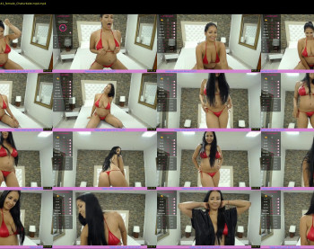 zamarahot — 5 minute Chaturbate female cam show recording, 720p, Nov 13, 2019