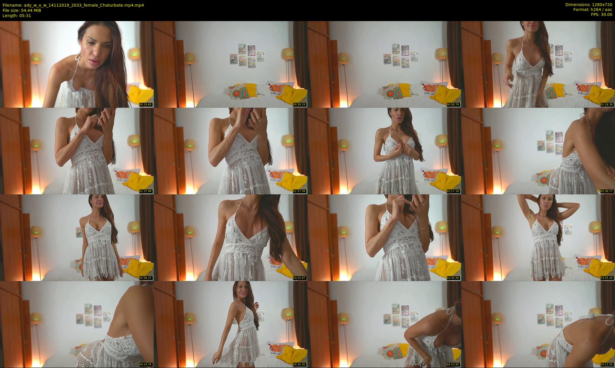 ady_w_o_w — 6 minute Chaturbate female cam show recording, 720p, Nov 14, 2019