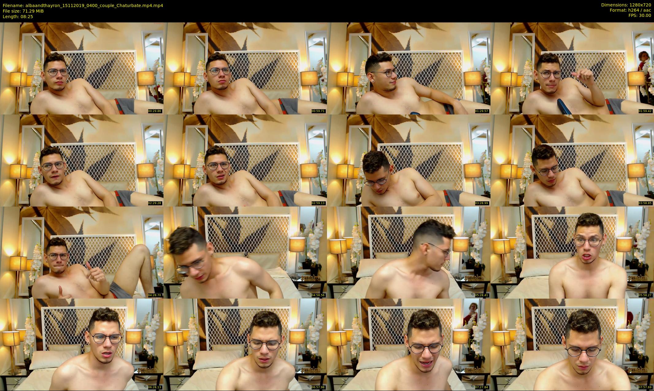 albaandthayron — 9 minute Chaturbate couple cam show recording, 720p, Nov 15, 2019