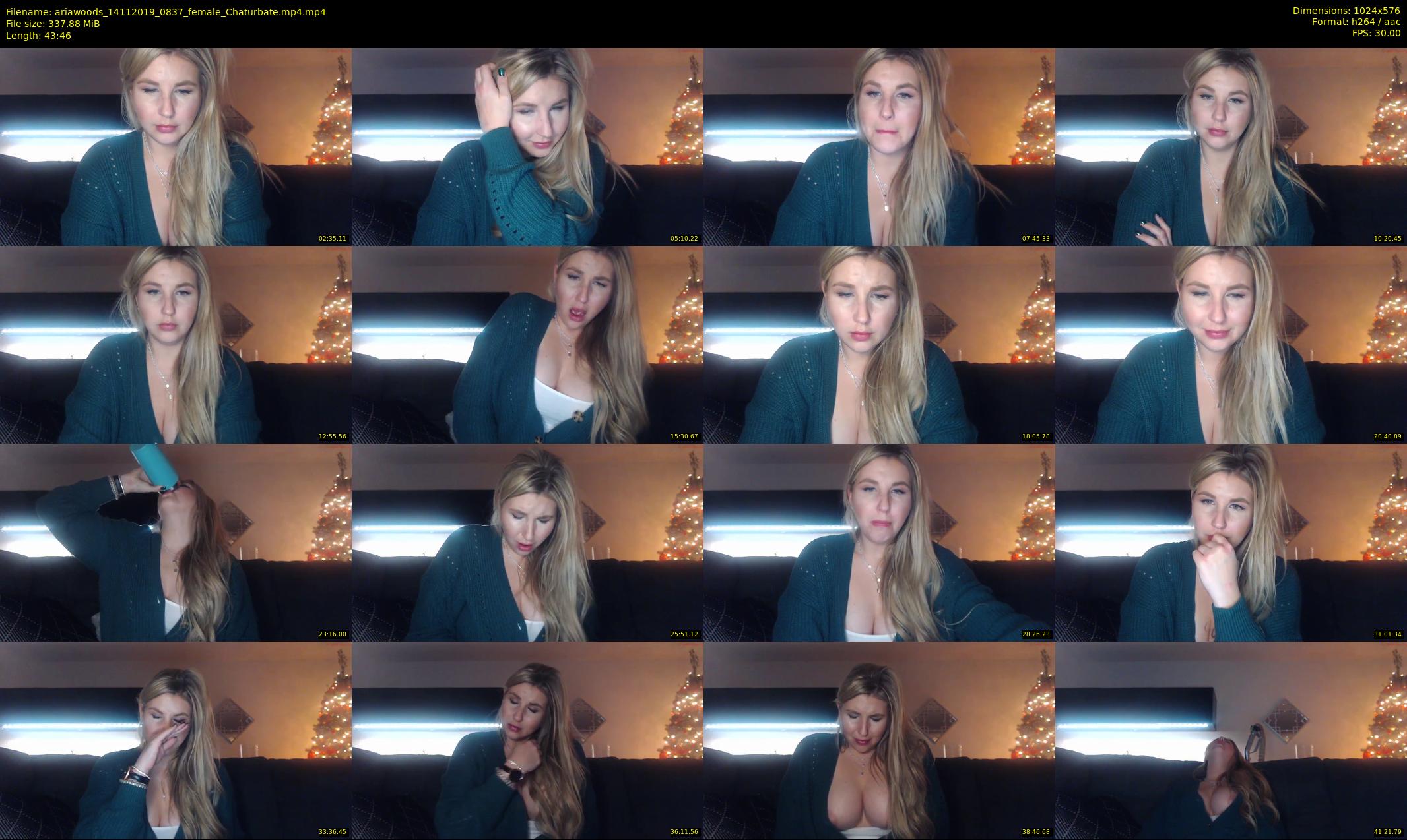 ariawoods — 44 minute Chaturbate female cam show recording, 480p, Nov 14, 2019