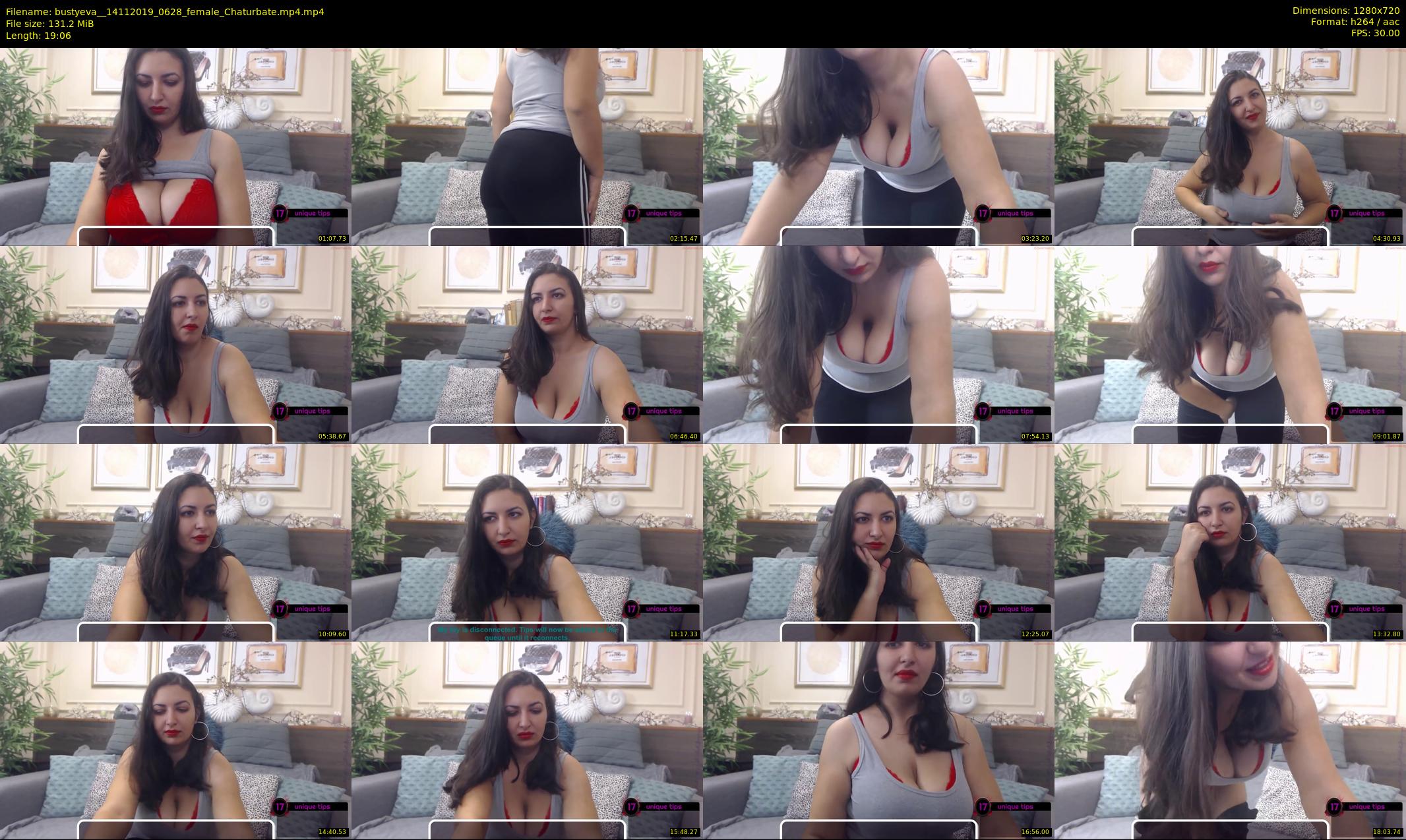 bustyeva_ — 20 minute Chaturbate female cam show recording, 720p, Nov 14, 2019