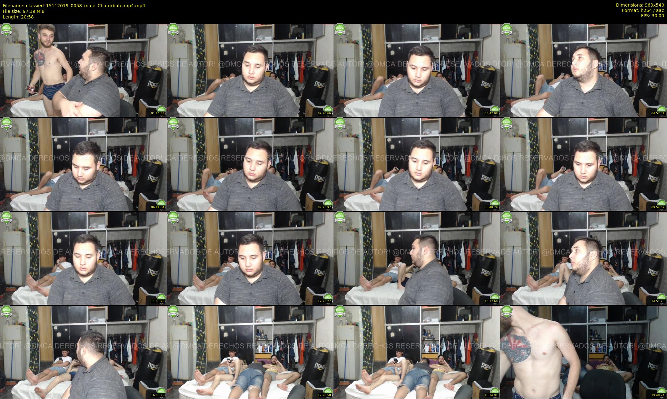 classied — 21 minute Chaturbate male cam show recording, 480p, Nov 15, 2019