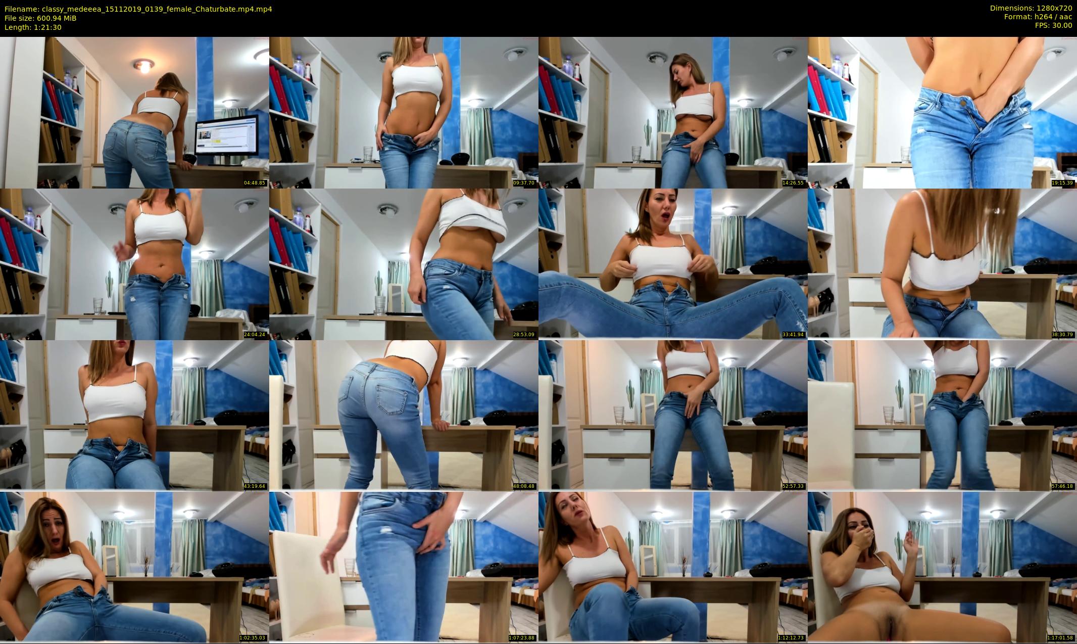 classy_medeeea — 82 minute Chaturbate female cam show recording, 720p, Nov 15, 2019