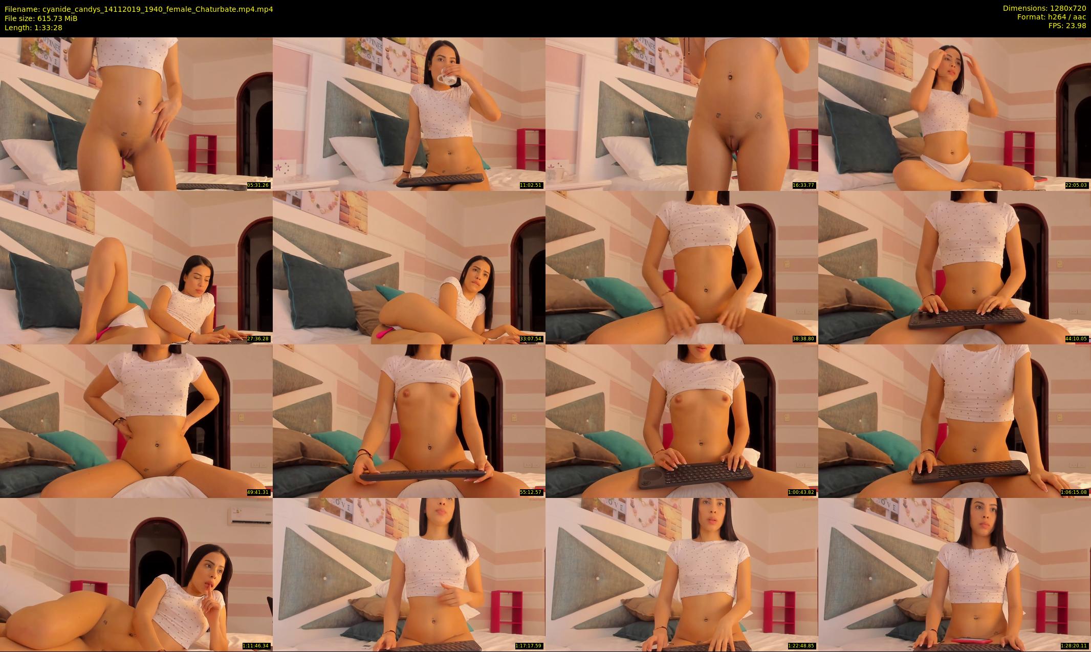 cyanide_candys — 94 minute Chaturbate female cam show recording, 720p, Nov 14, 2019