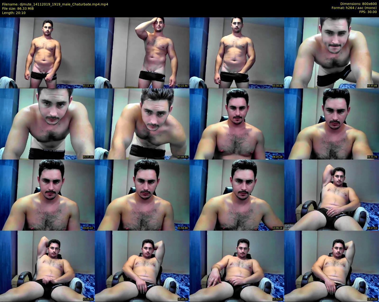 djmute — 21 minute Chaturbate male cam show recording, 480p, Nov 14, 2019