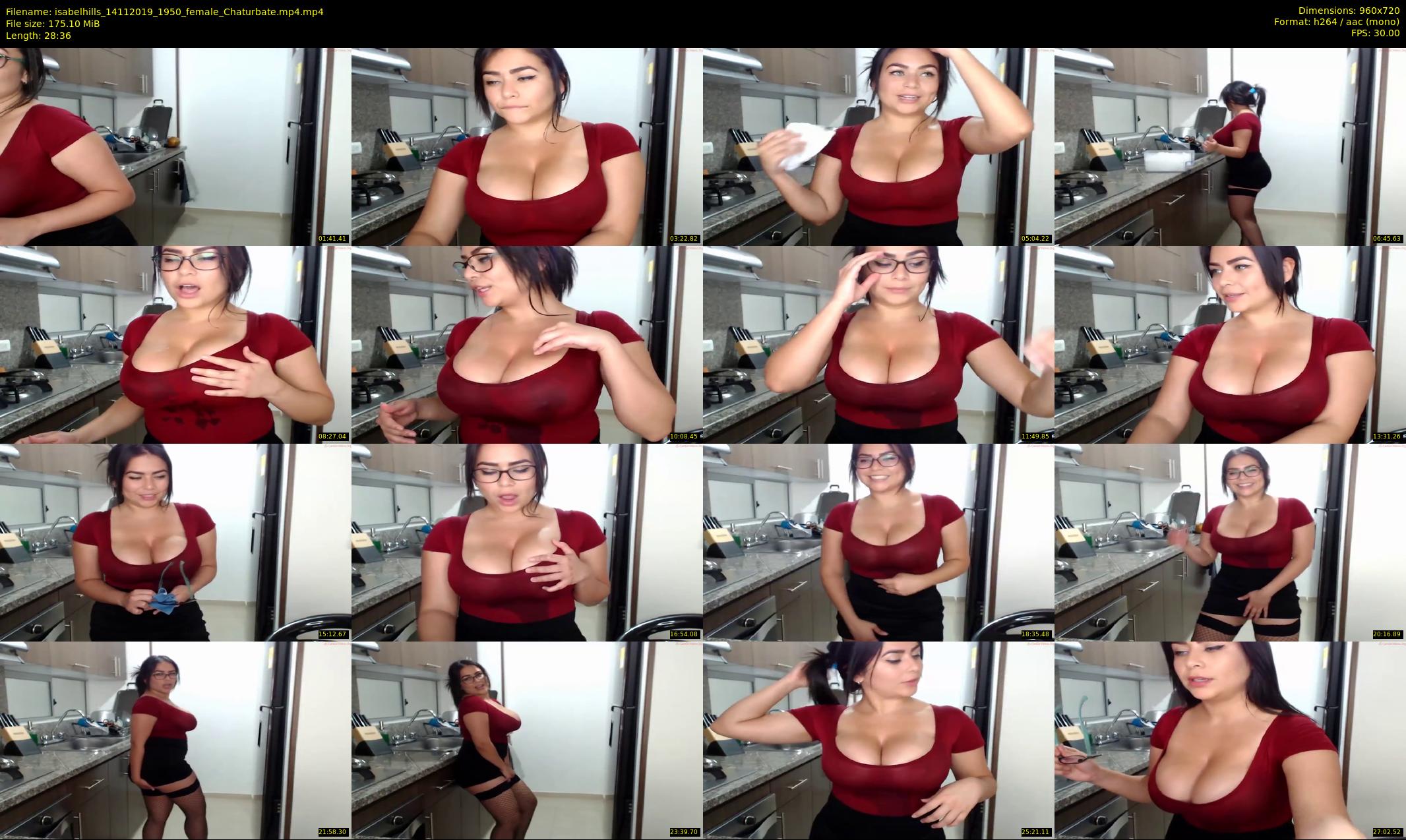 isabelhills — 29 minute Chaturbate female cam show recording, 720p, Nov 14, 2019